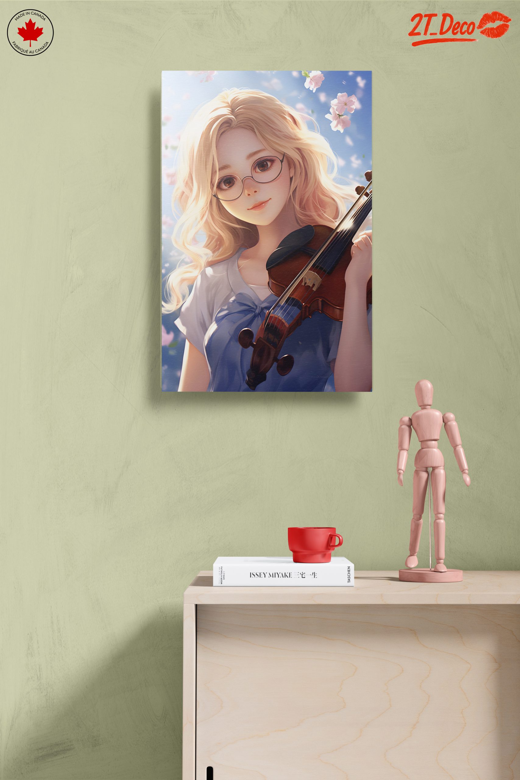 Charming Young Musician With Violin - Image 14