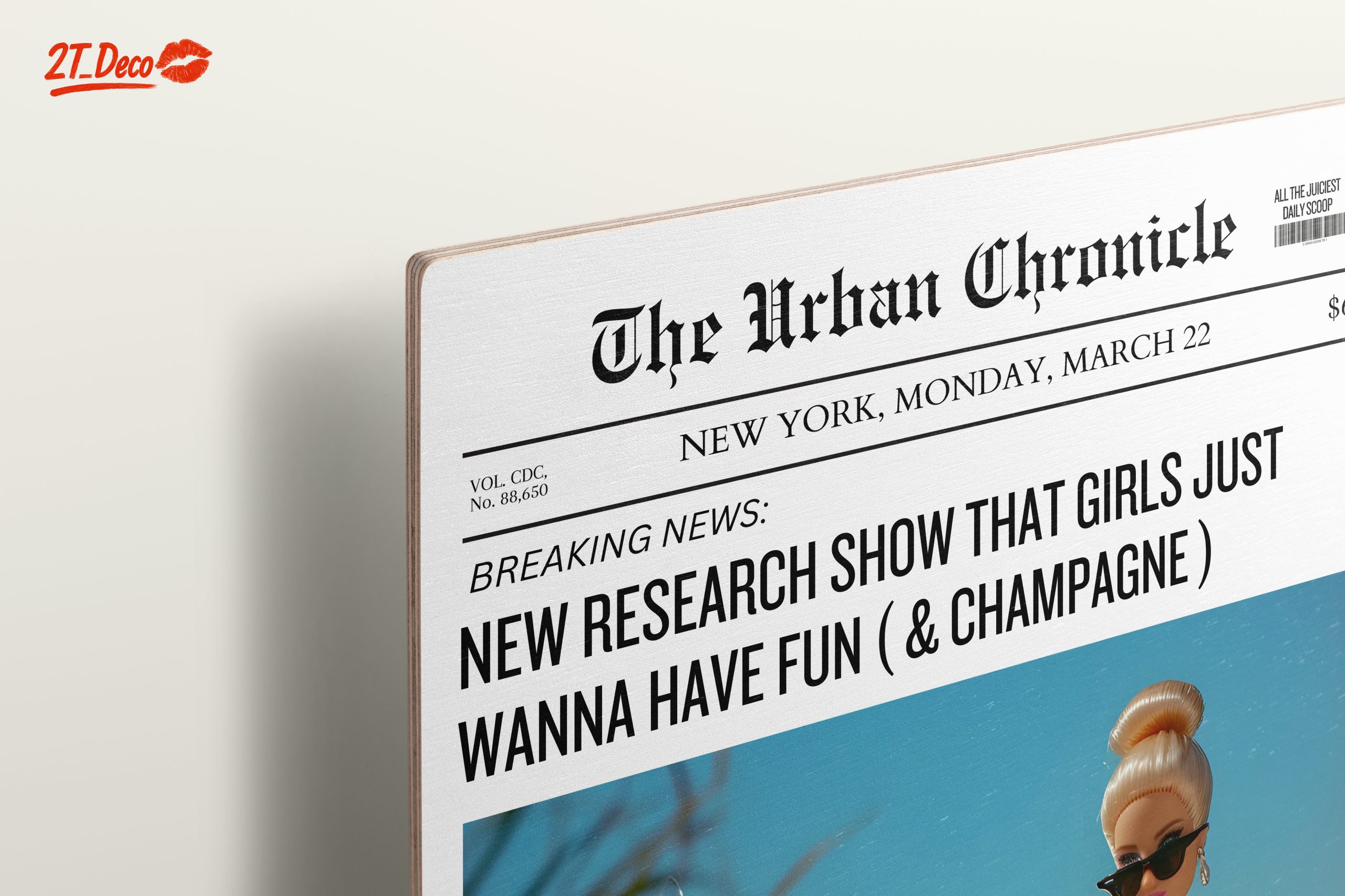Girls Just Wanna Have Fun and Champagne Artwork - Image 15