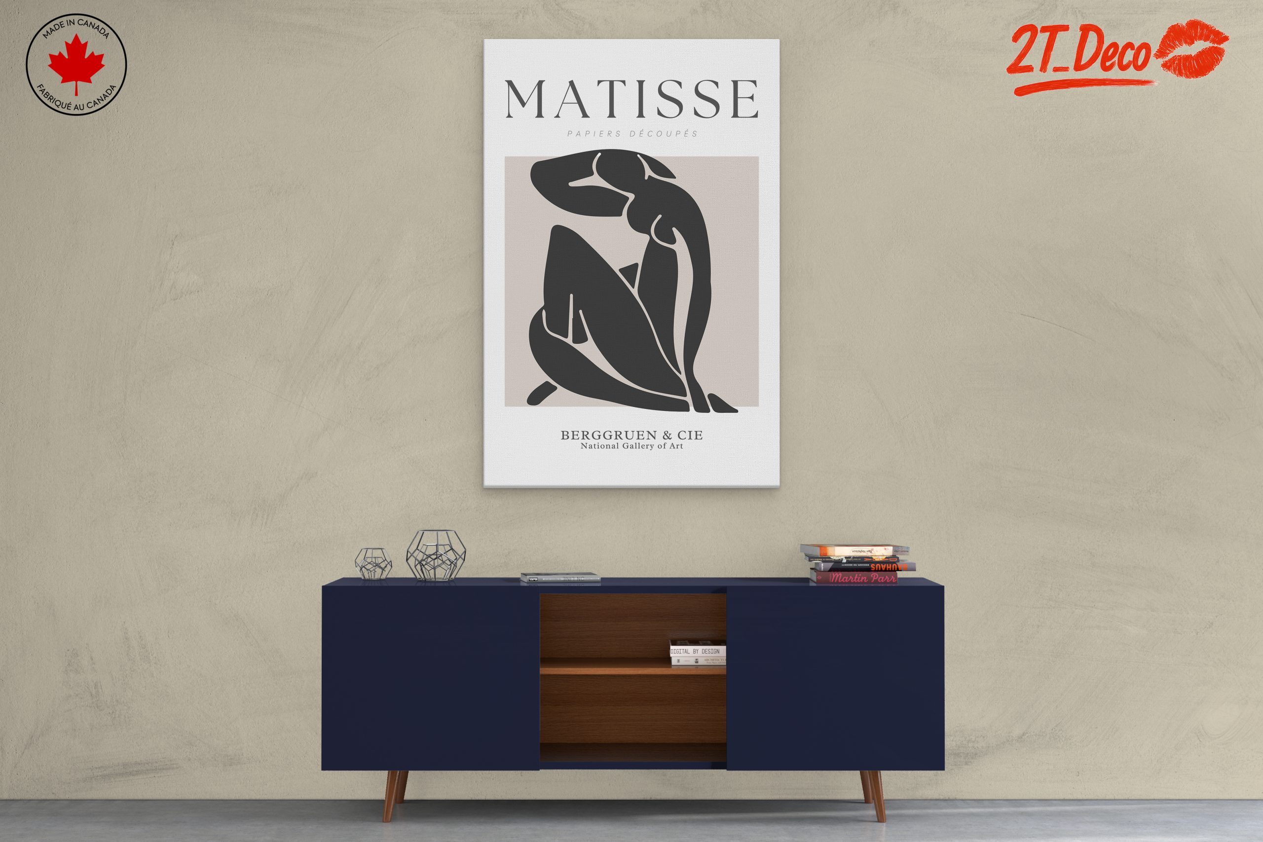 Matisse Inspired Contemporary Portrait Art - Image 3