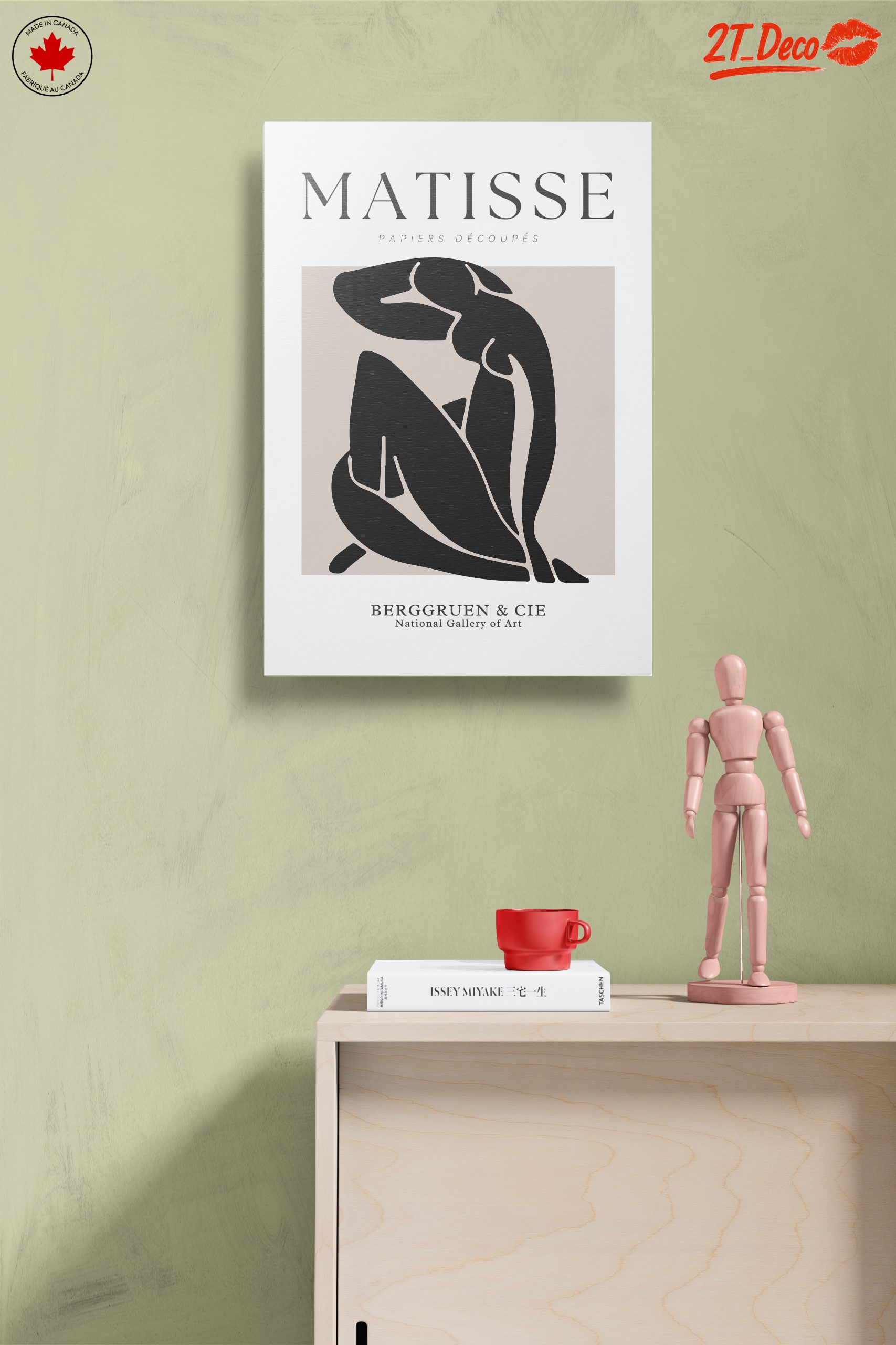 Matisse Inspired Contemporary Portrait Art - Image 14