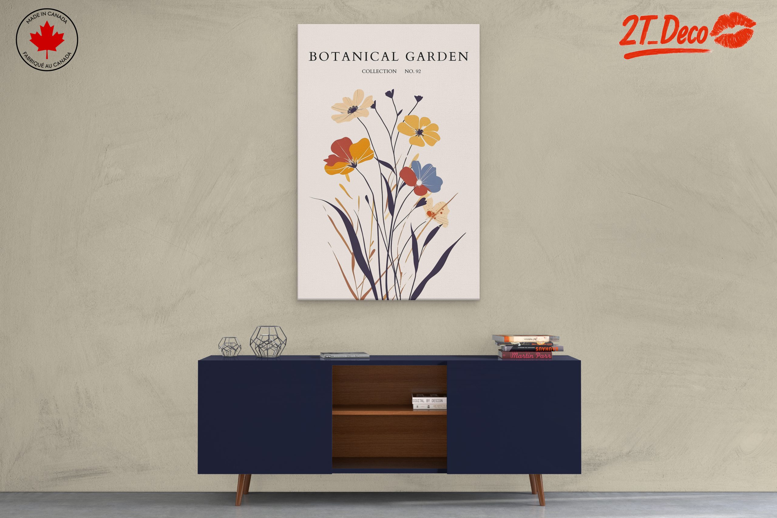 Stylish Botanical Garden Print - Image 3