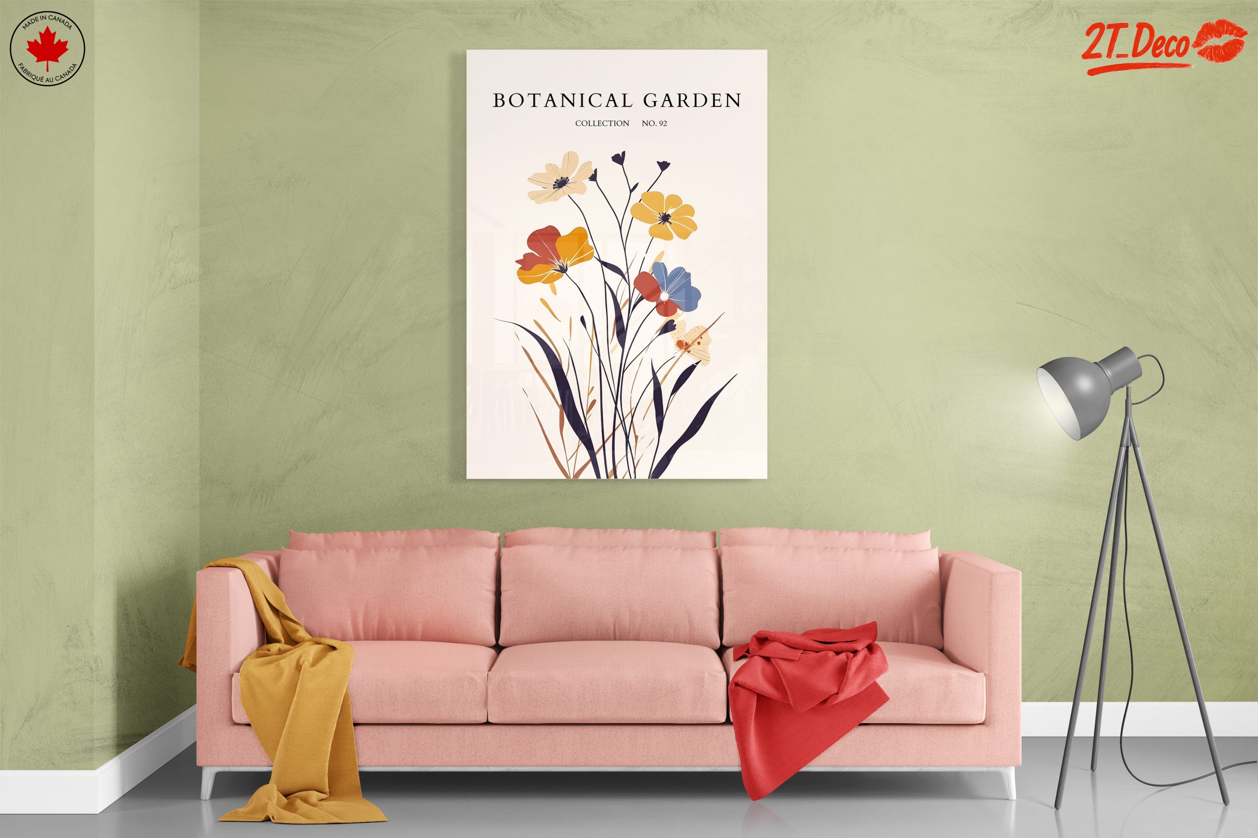 Stylish Botanical Garden Print - Image 7