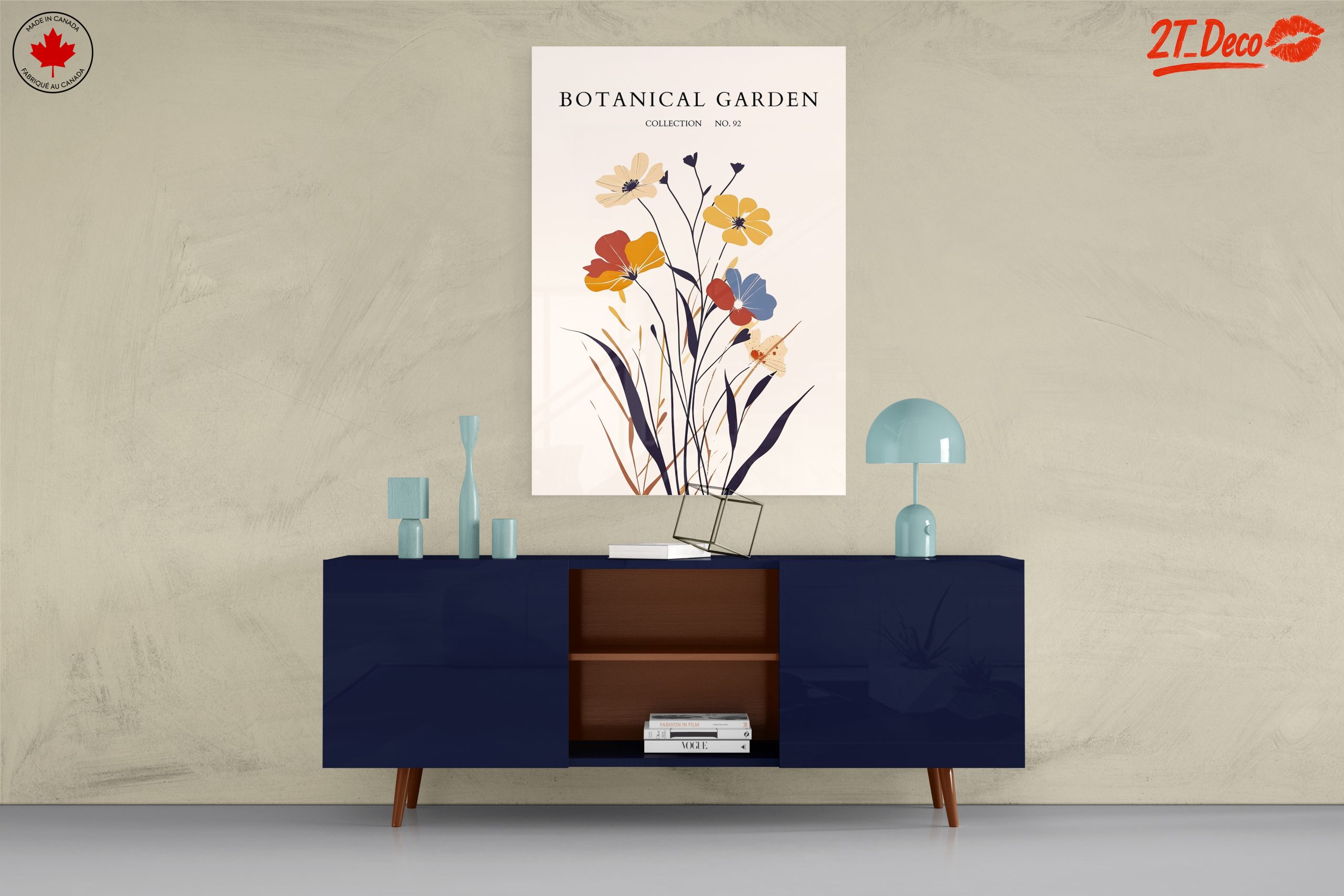 Stylish Botanical Garden Print - Image 8
