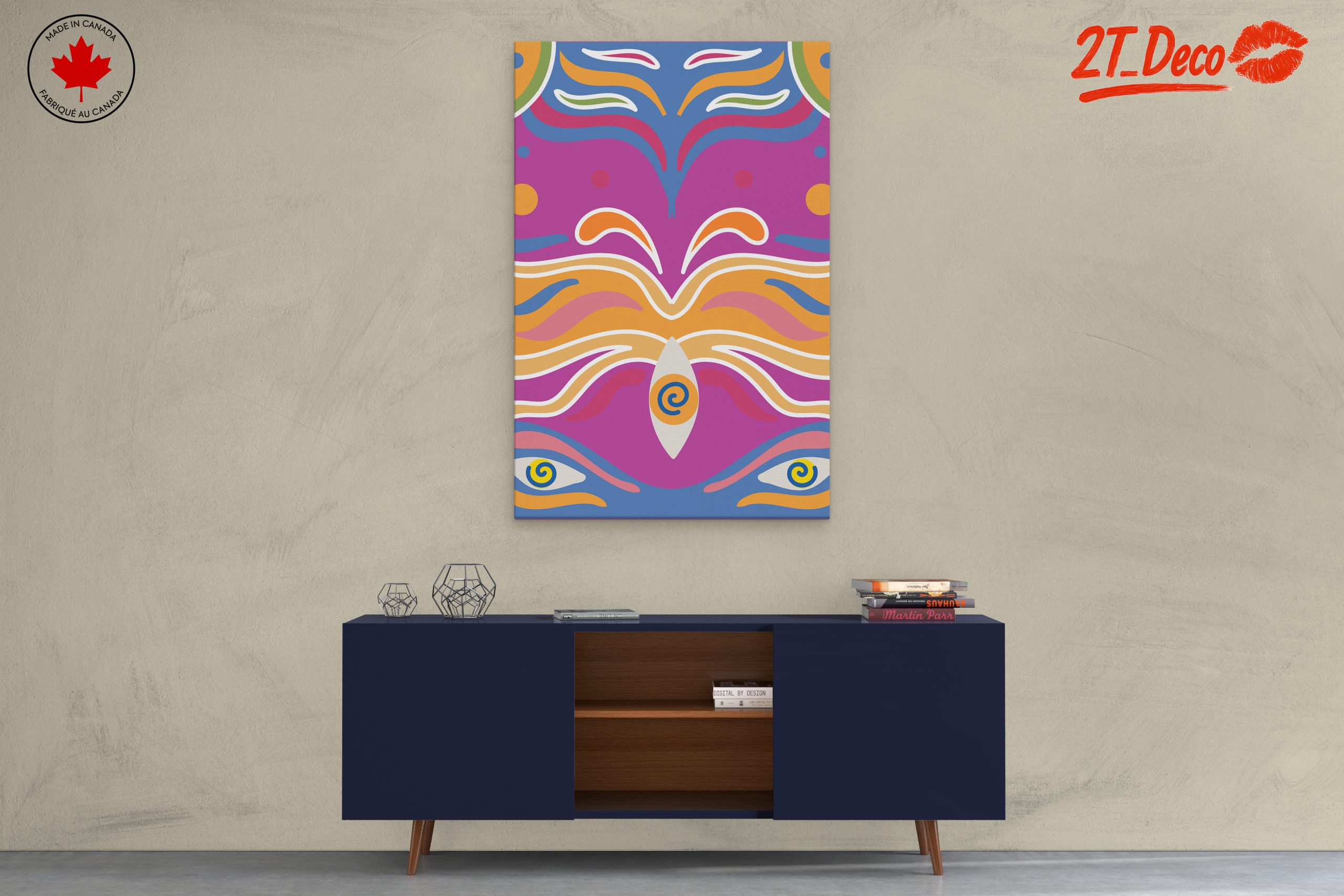 Vibrant Abstract Cultural Design - Image 3
