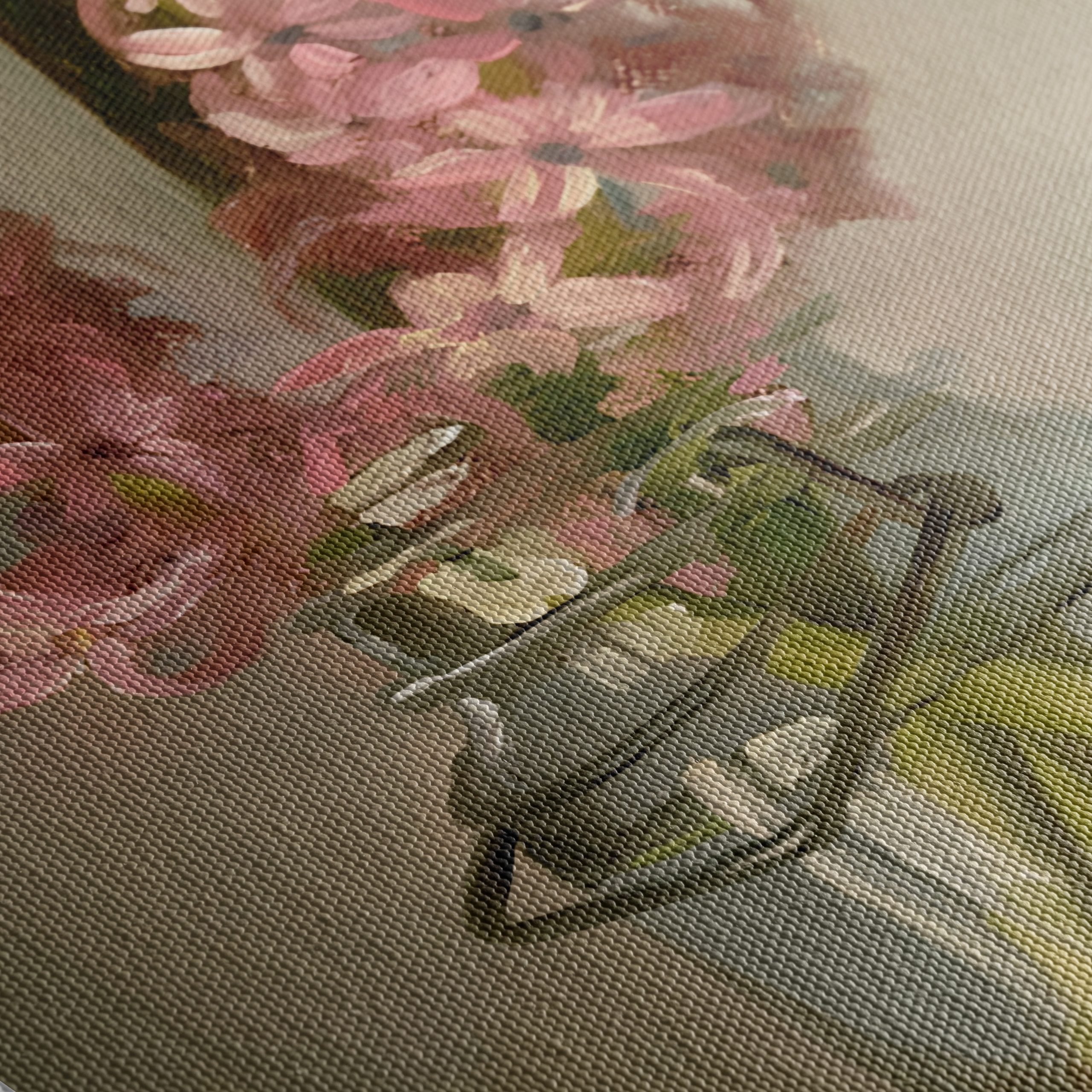 Beautiful Floral Arrangement in Glass Jar - Image 5