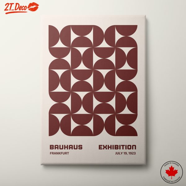 Bauhaus Exhibition Poster from Frankfurt 1923