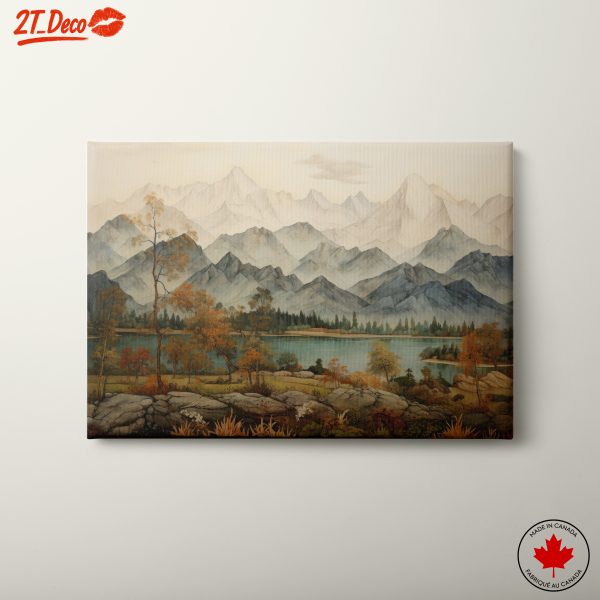 Serene Mountain Lake Landscape 2