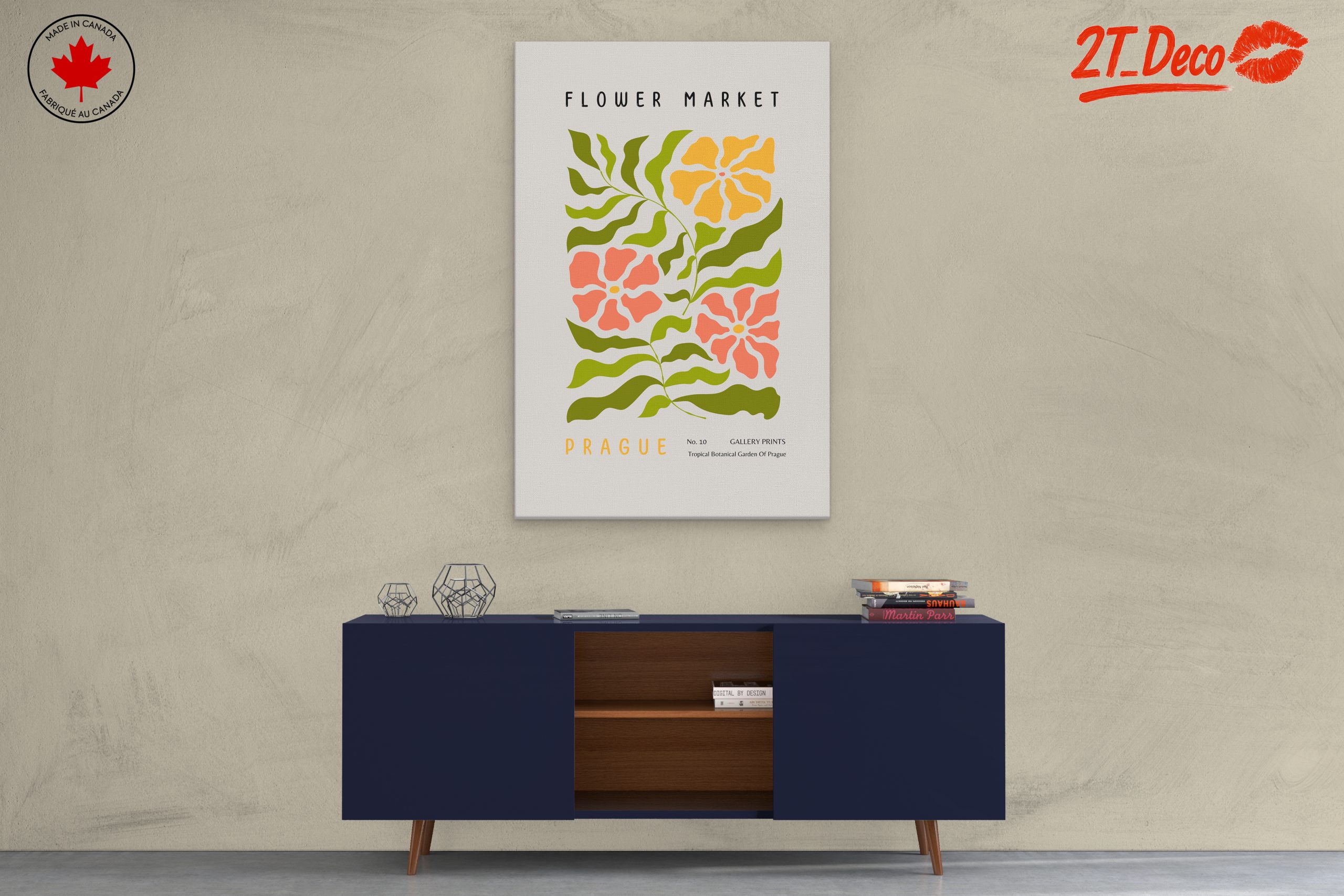 Stylized Botanical Art of Prague - Image 3