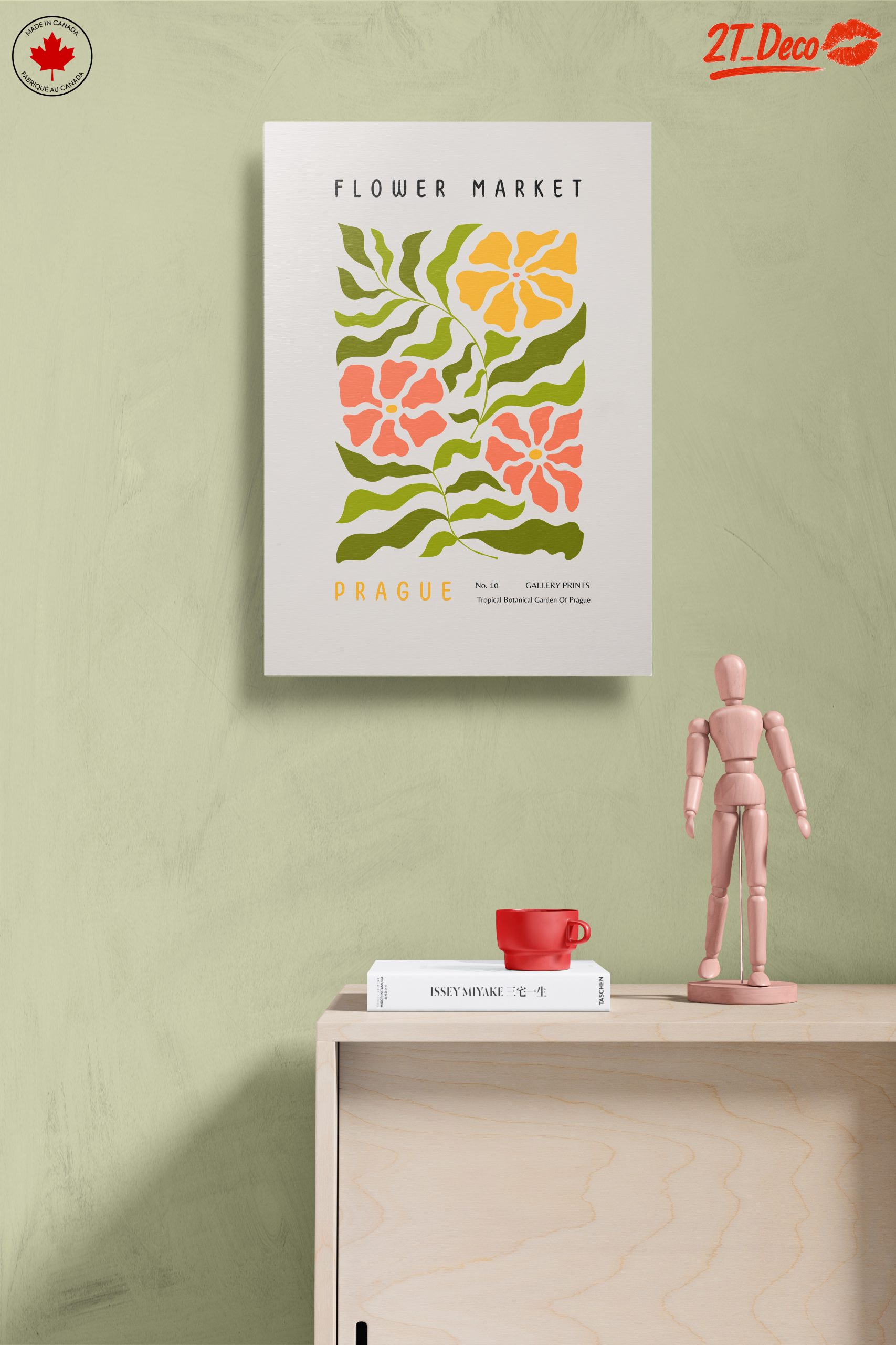 Stylized Botanical Art of Prague - Image 14