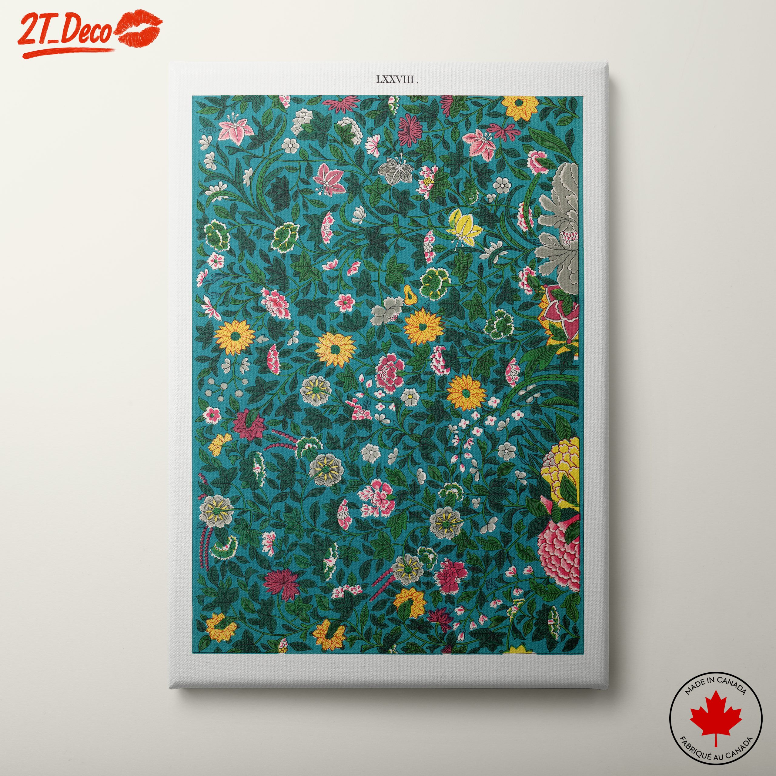 Intricate Floral Botanical Artwork 2