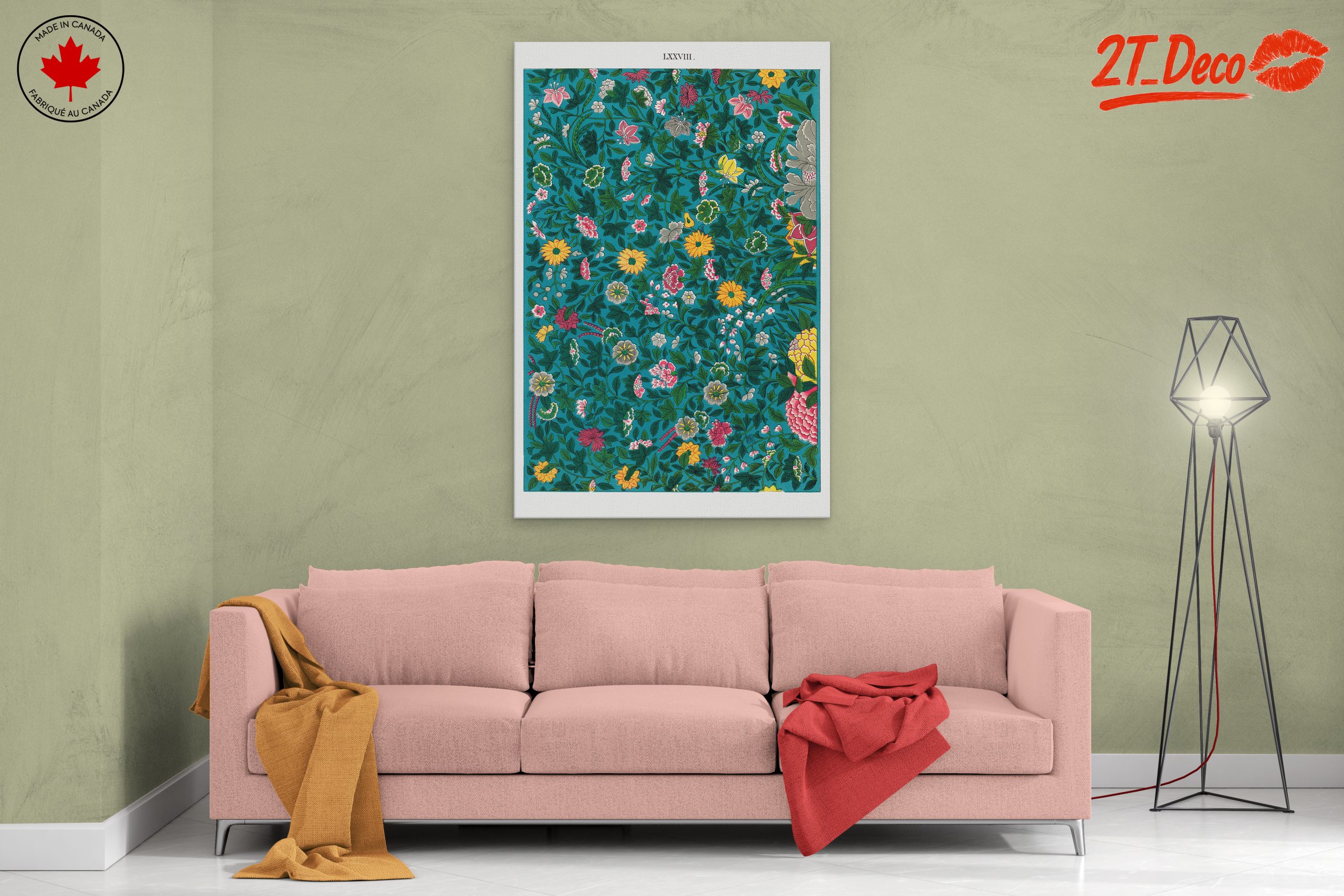 Intricate Floral Botanical Artwork 2 - Image 2