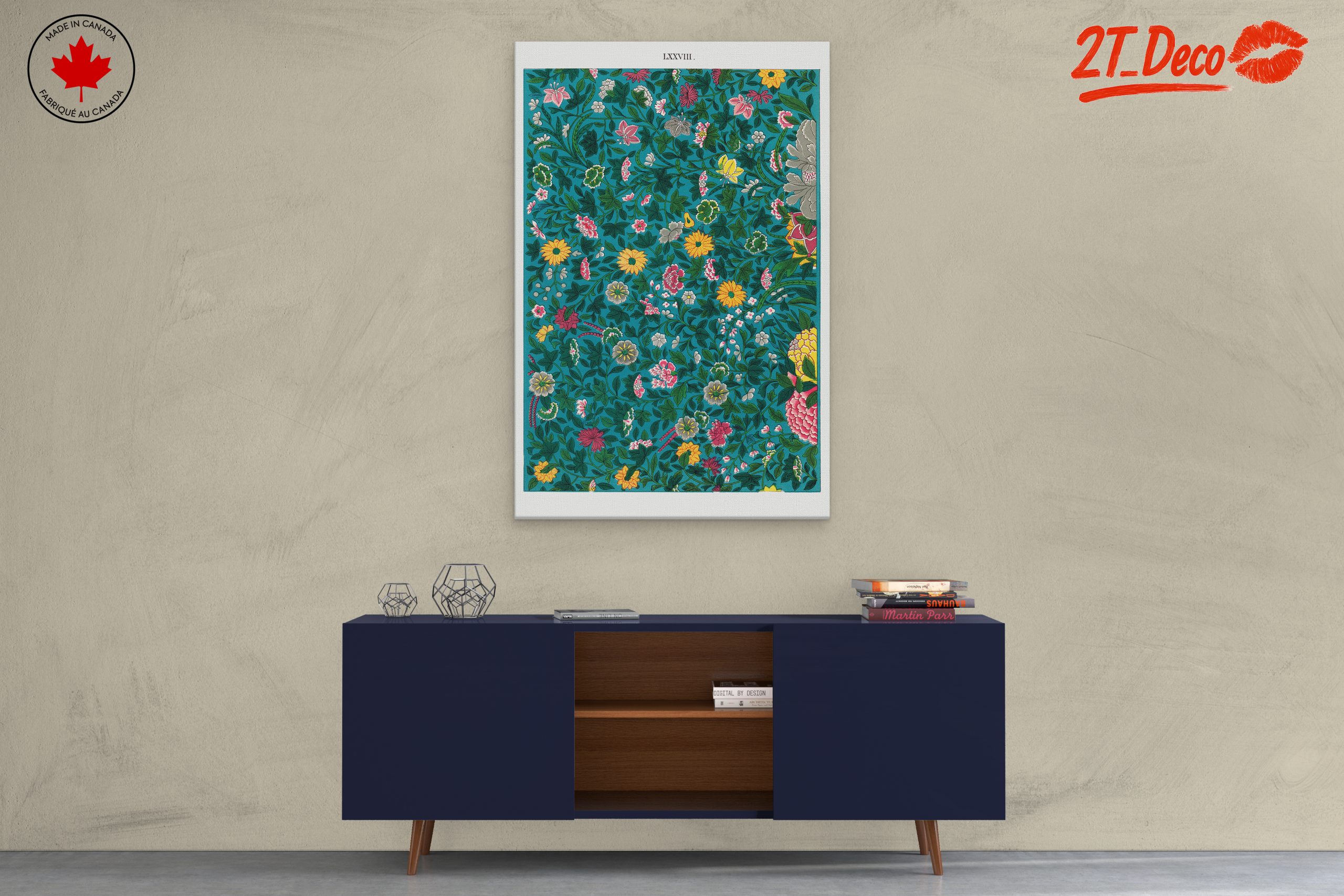 Intricate Floral Botanical Artwork 2 - Image 3