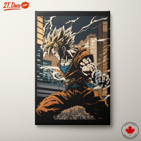 Dynamic Dragon Ball Character Art 13
