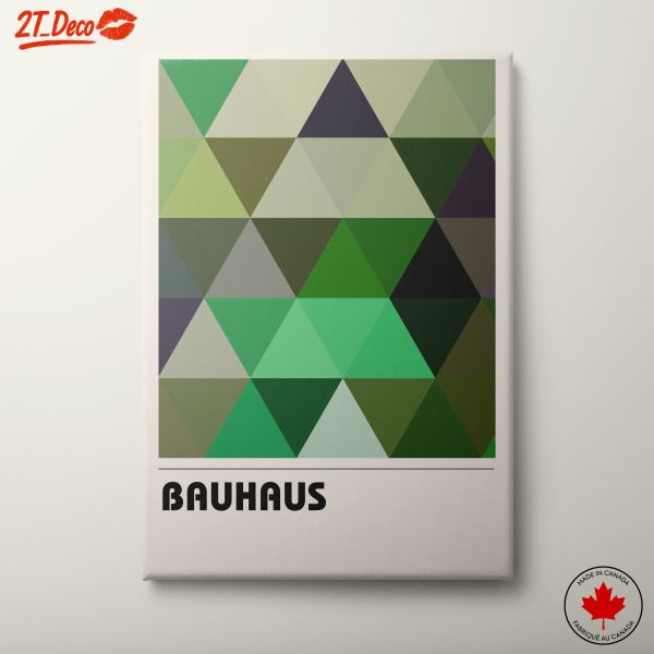 Geometric Bauhaus-Inspired Art