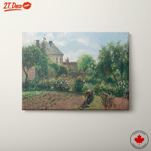 Colorful Floral Garden Scene