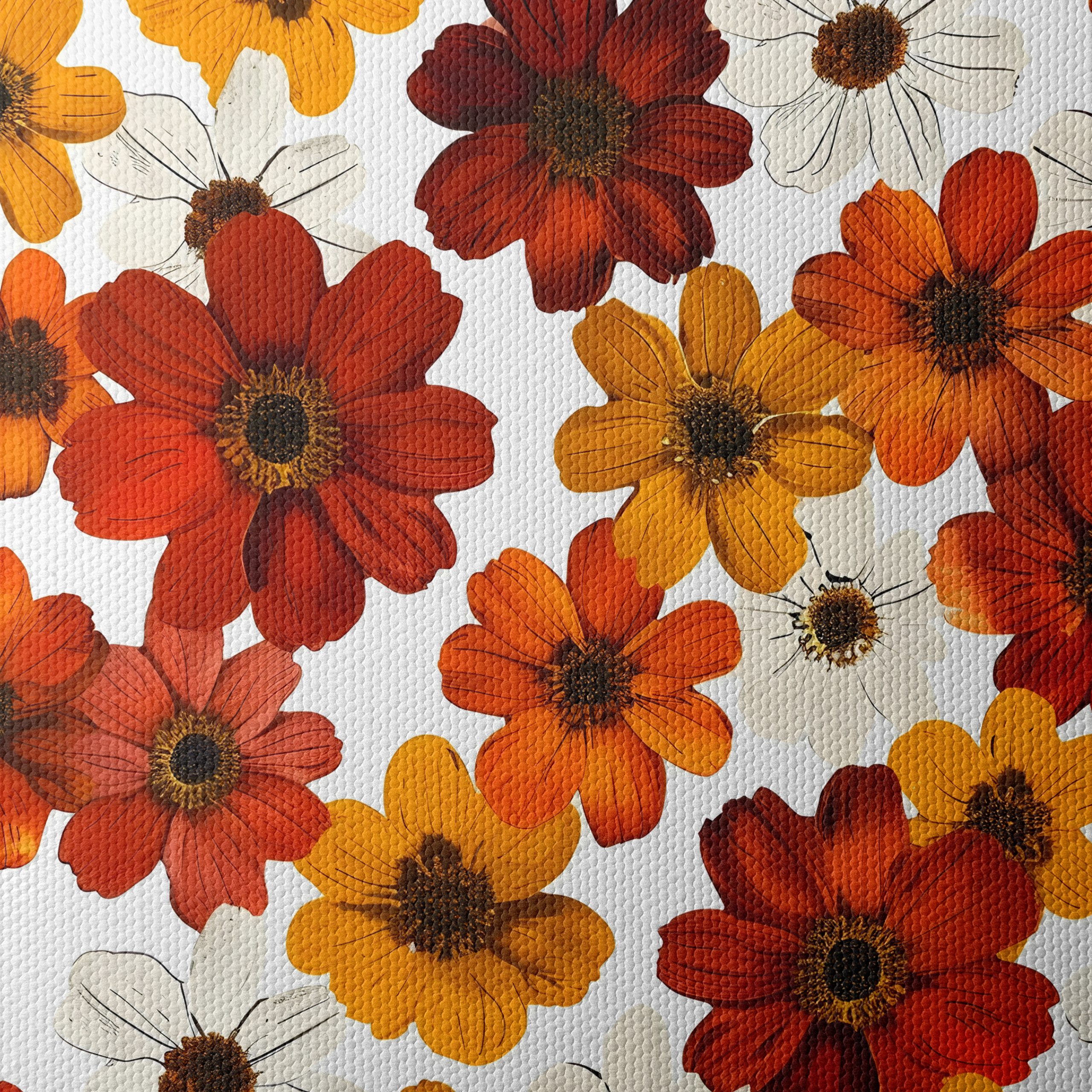 Vibrant Flower Market Artwork - Image 4