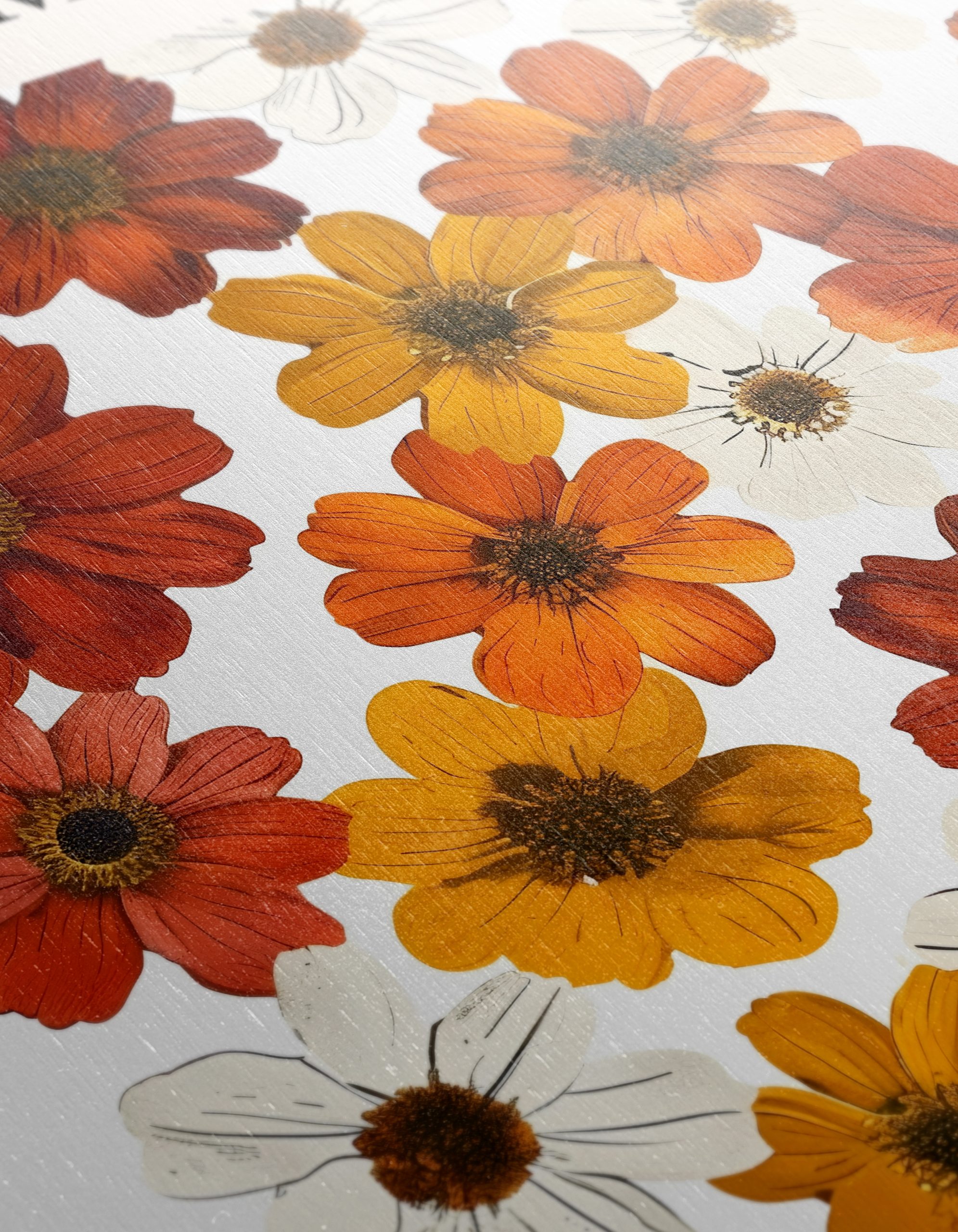 Vibrant Flower Market Artwork - Image 12