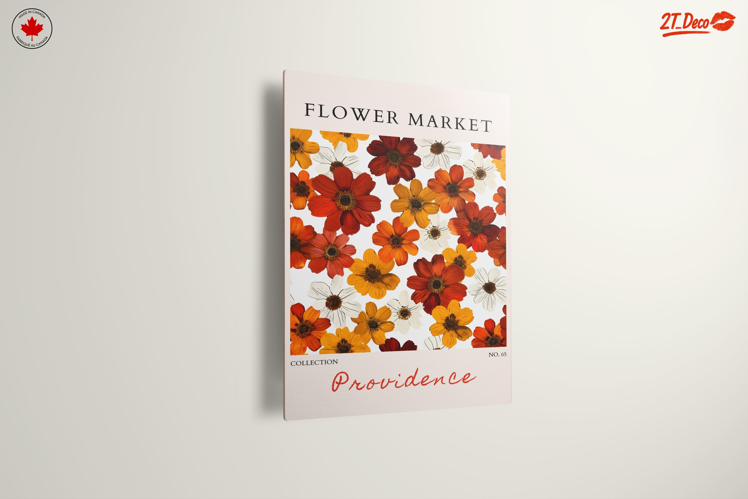 Vibrant Flower Market Artwork - Image 13