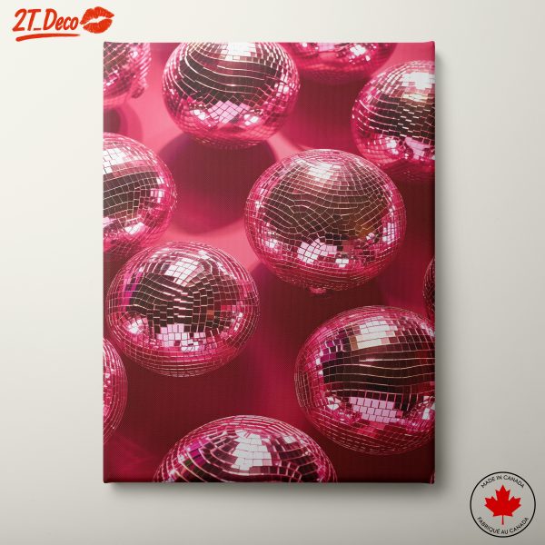 Vibrant Disco Balls in Contemporary Style