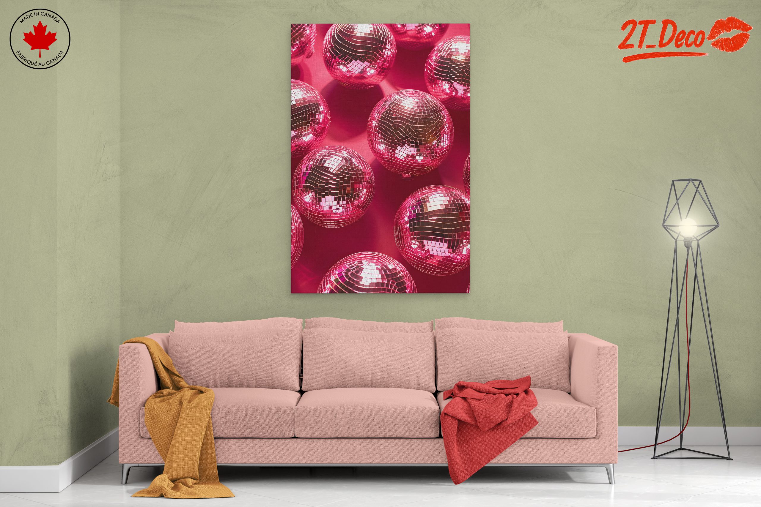 Vibrant Disco Balls in Contemporary Style - Image 2
