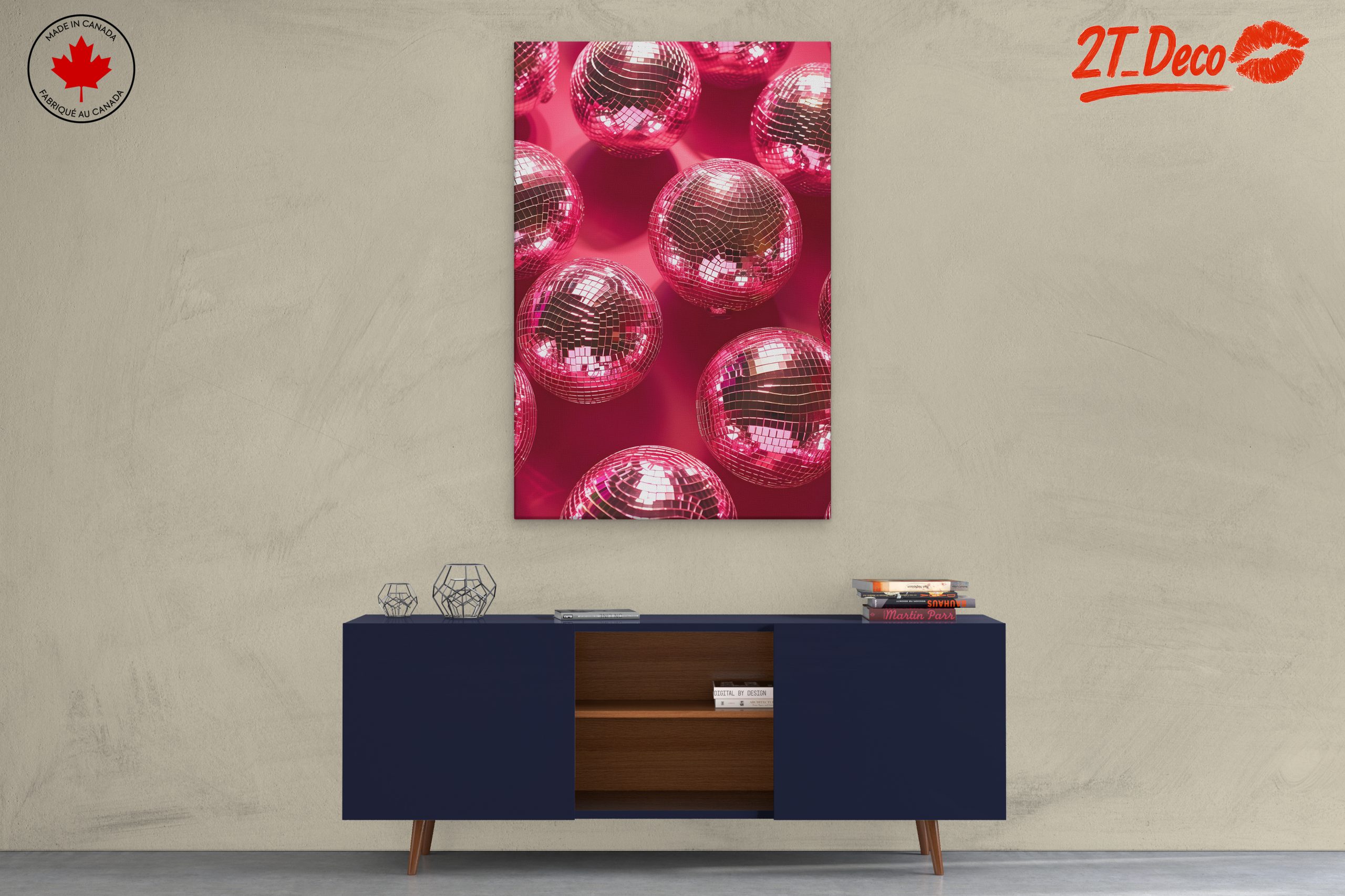 Vibrant Disco Balls in Contemporary Style - Image 3