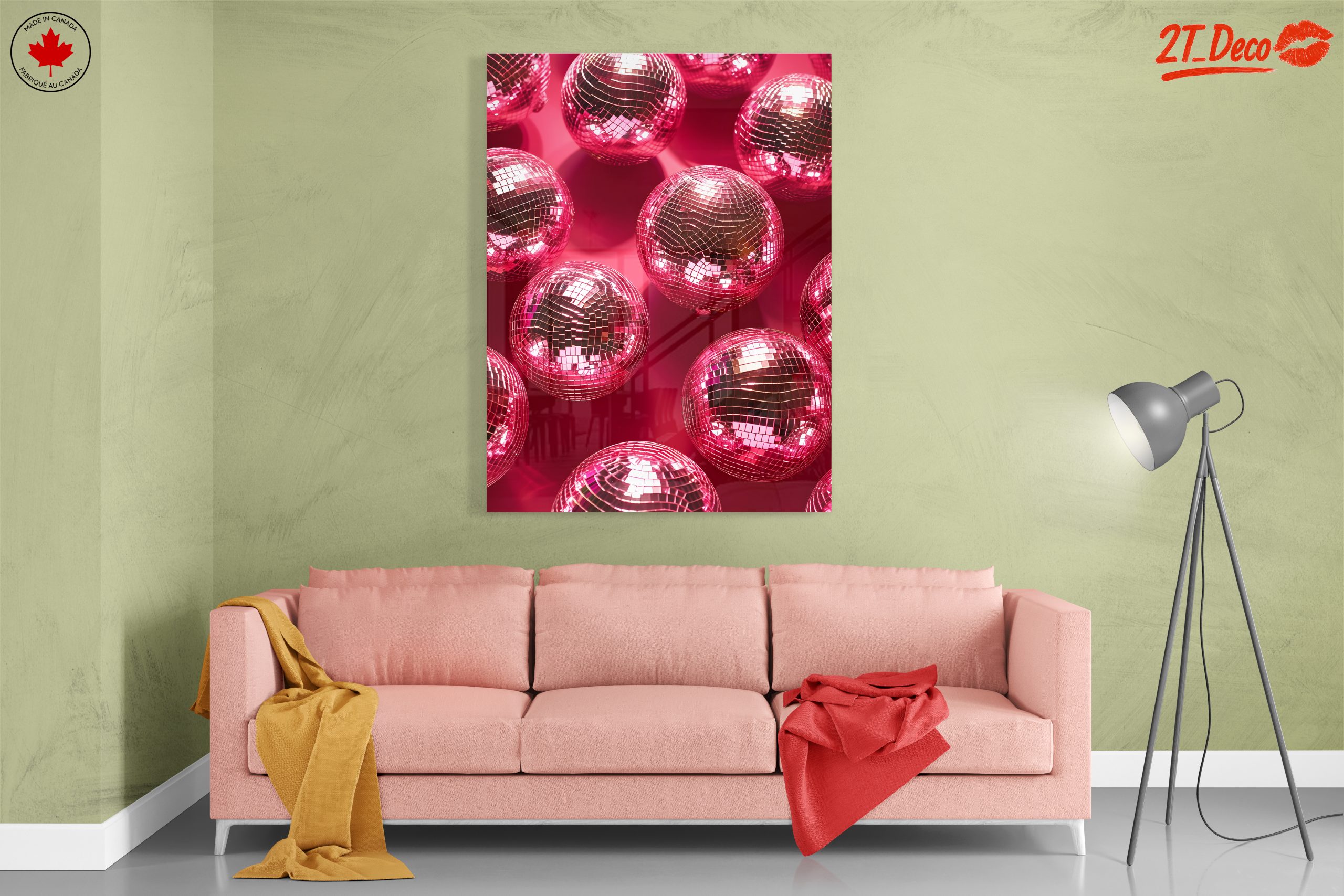 Vibrant Disco Balls in Contemporary Style - Image 7