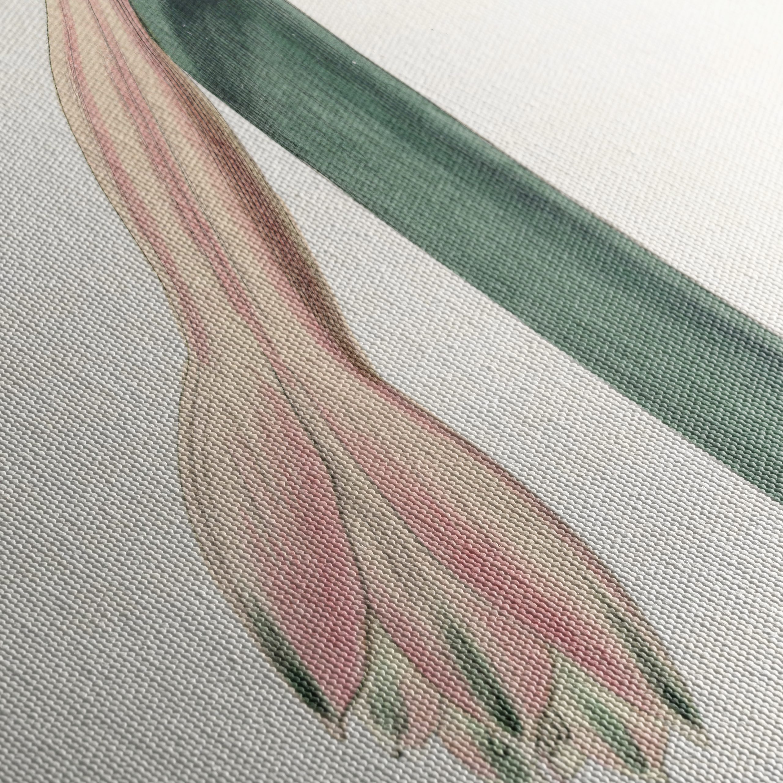 Detailed Botanical Illustration of Pink Flowers - Image 5