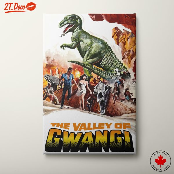 The Valley of Gwangi Vintage Movie Poster Art
