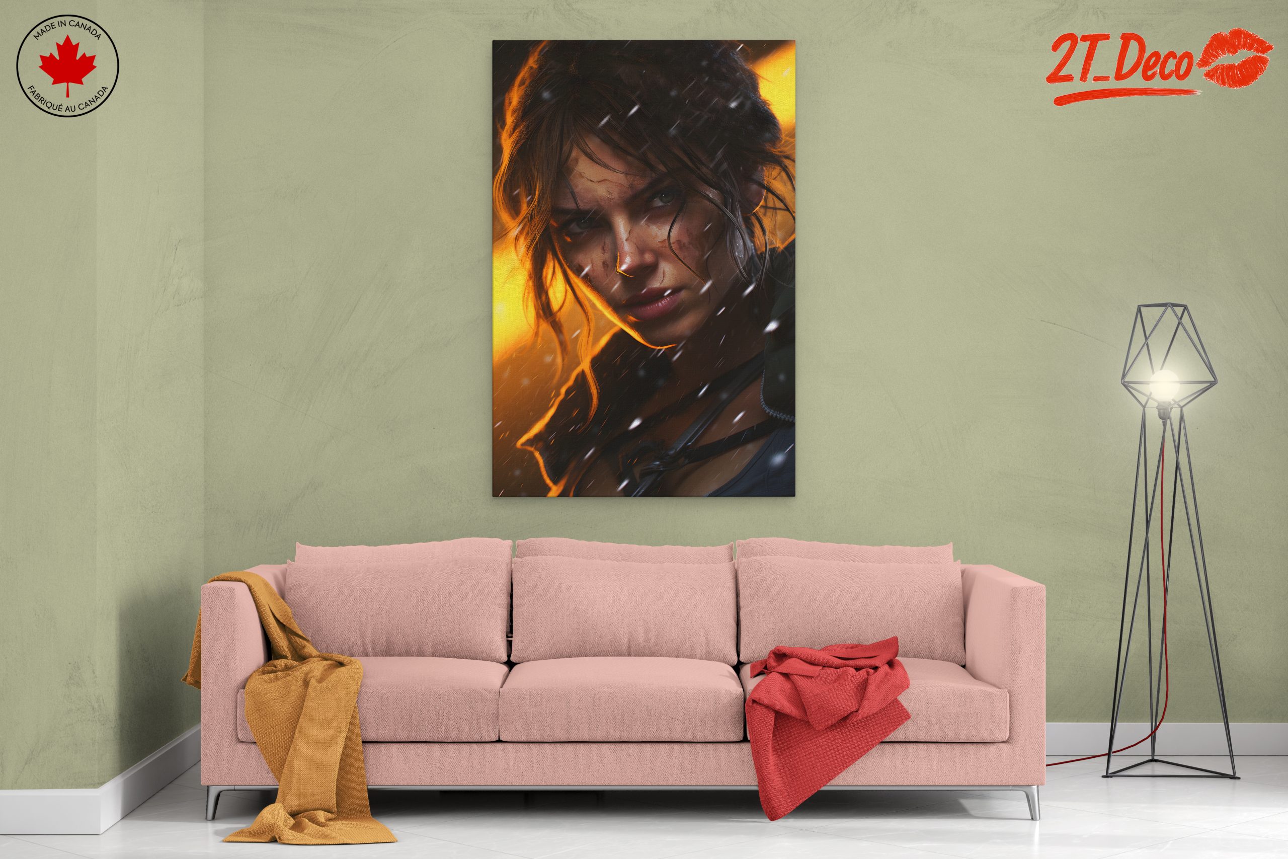 Intense Dynamic Character Portrait Art - Image 2