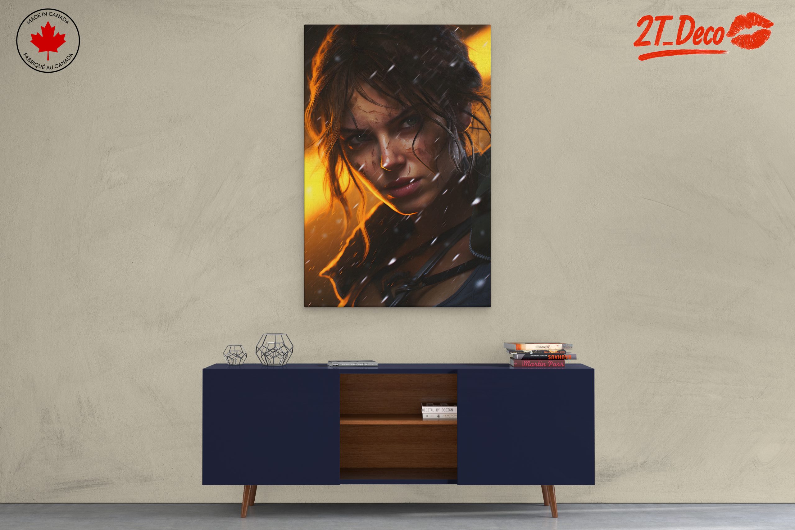 Intense Dynamic Character Portrait Art - Image 3