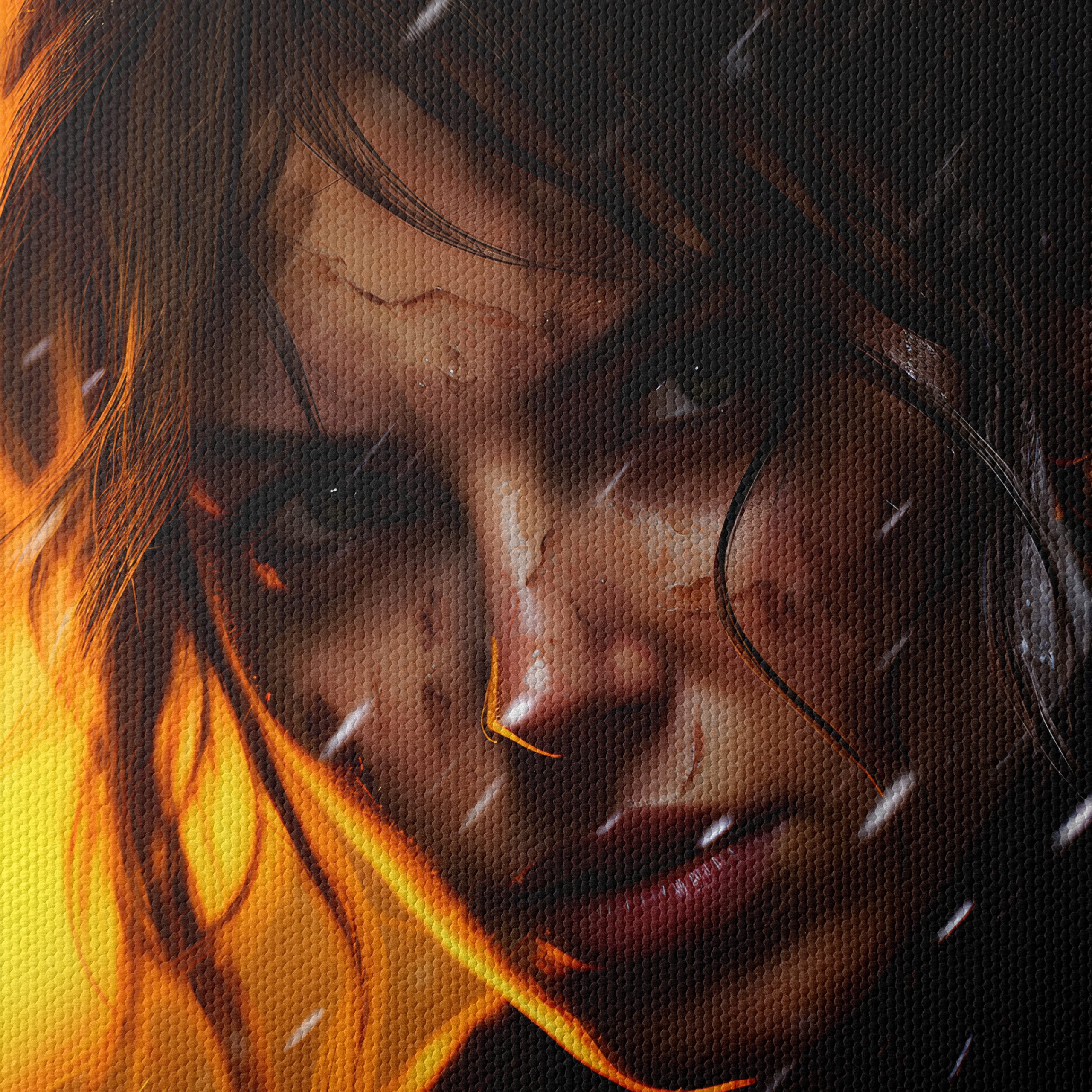 Intense Dynamic Character Portrait Art - Image 4