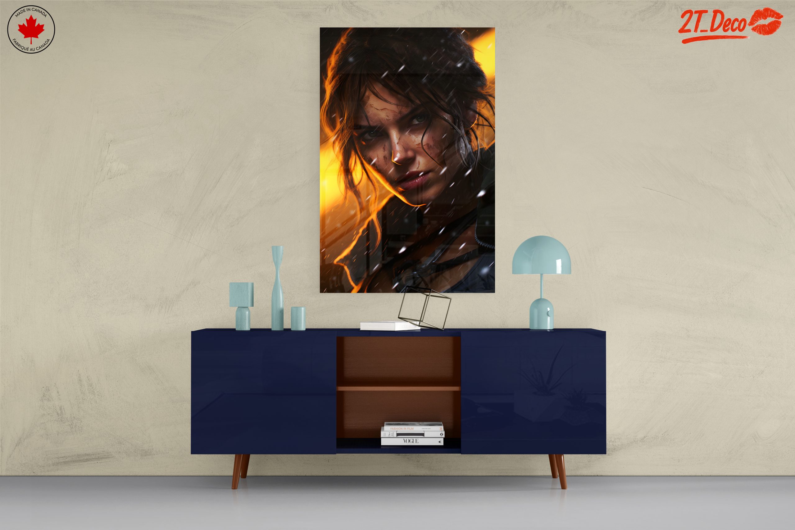 Intense Dynamic Character Portrait Art - Image 8