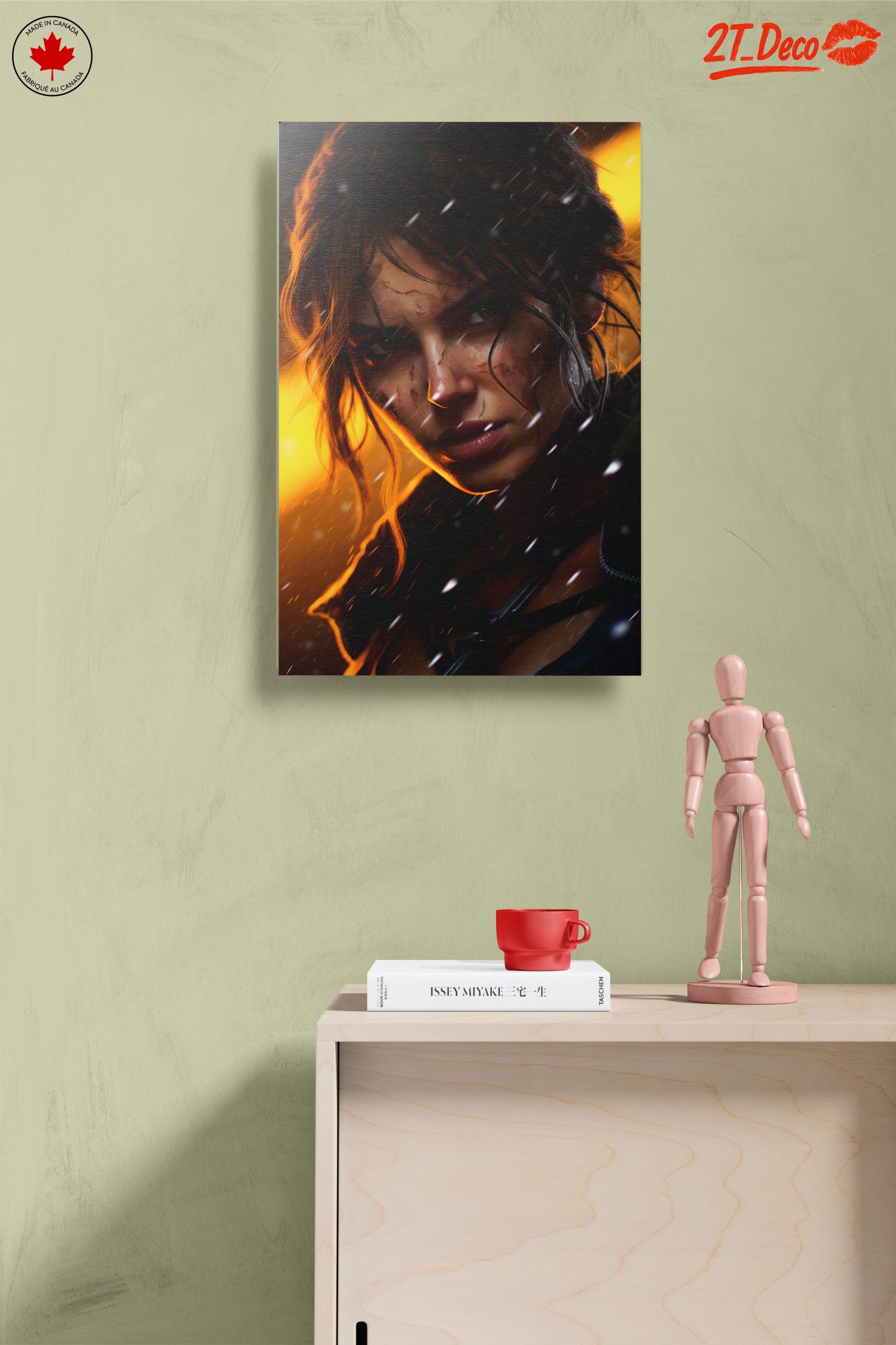 Intense Dynamic Character Portrait Art - Image 14