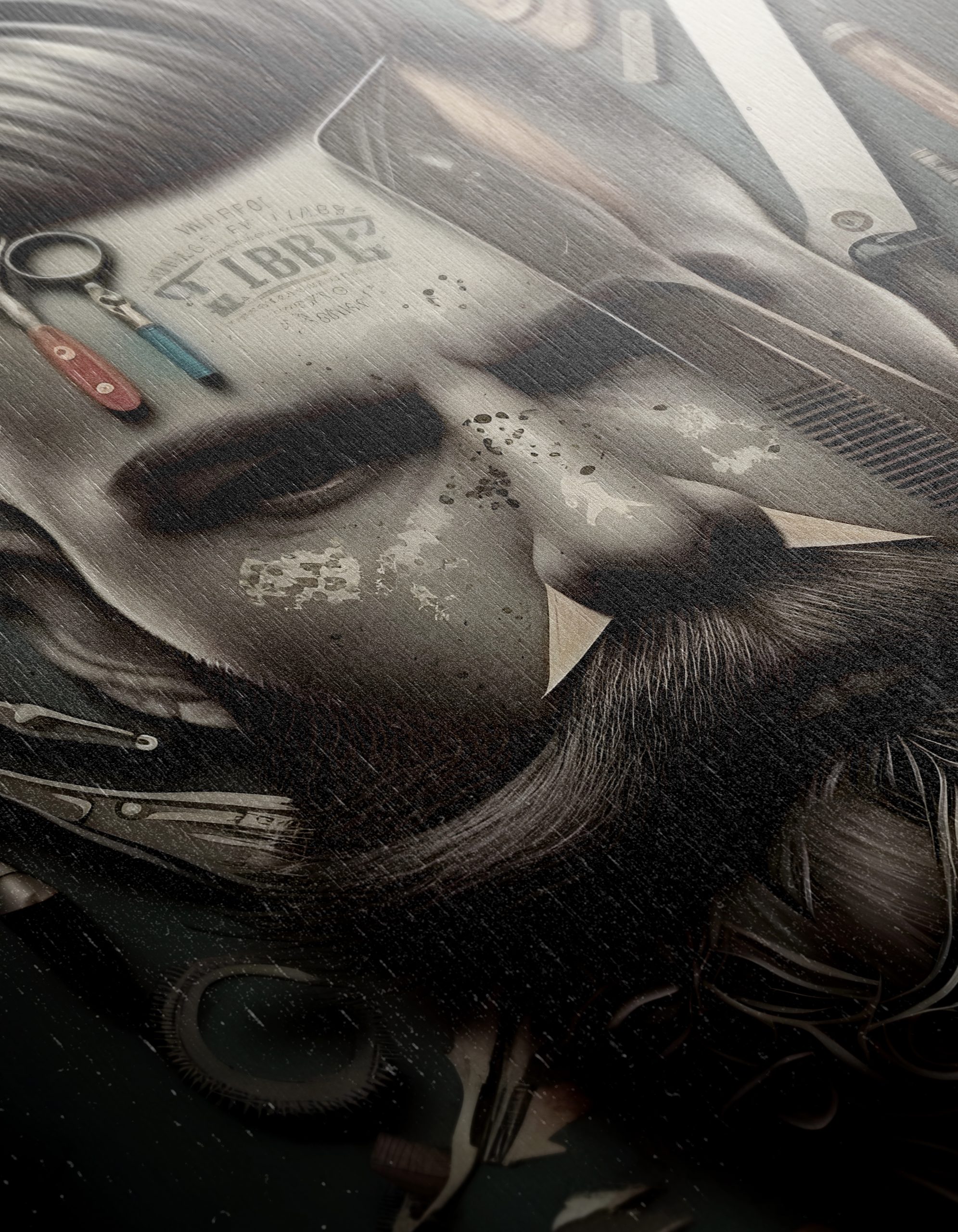 Stylish Barber Industry Artwork - Image 12