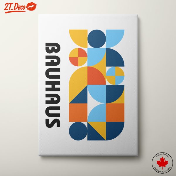 Bold Bauhaus Geometric Art Design 2