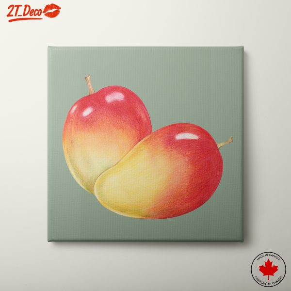 Abstract Representation of Delicious Mangos