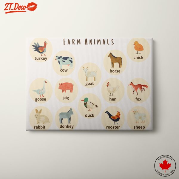 Whimsical Farm Animal Illustrations
