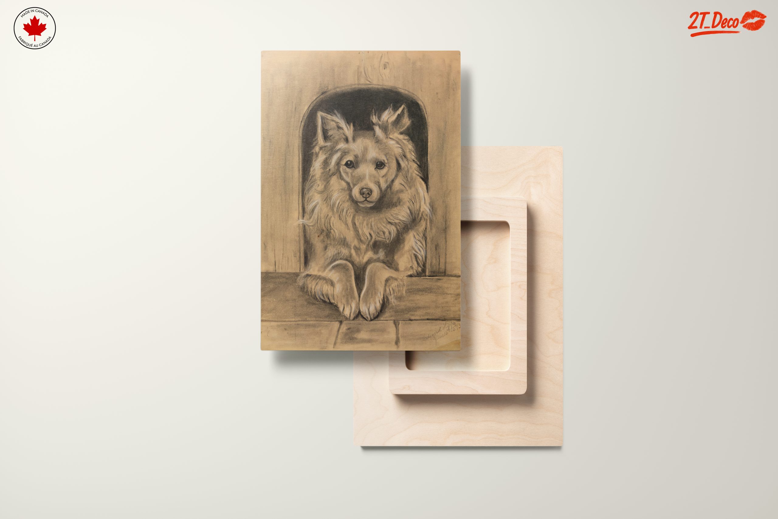 Charming Dog Portrait Artwork - Image 11