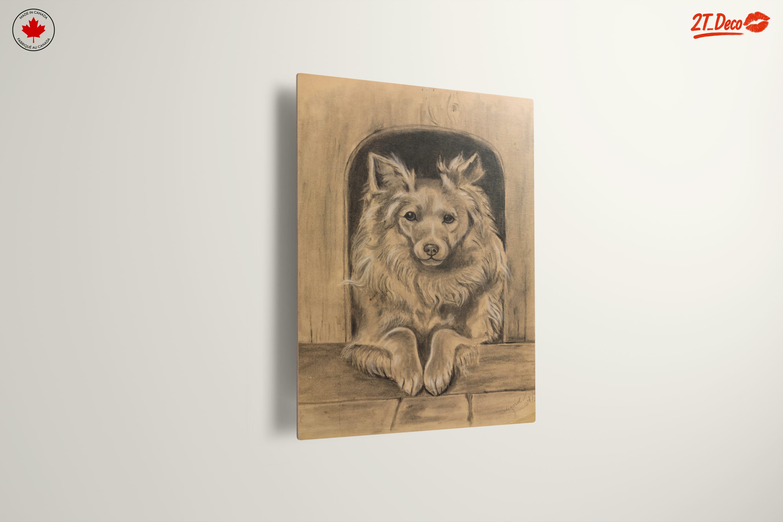 Charming Dog Portrait Artwork - Image 13