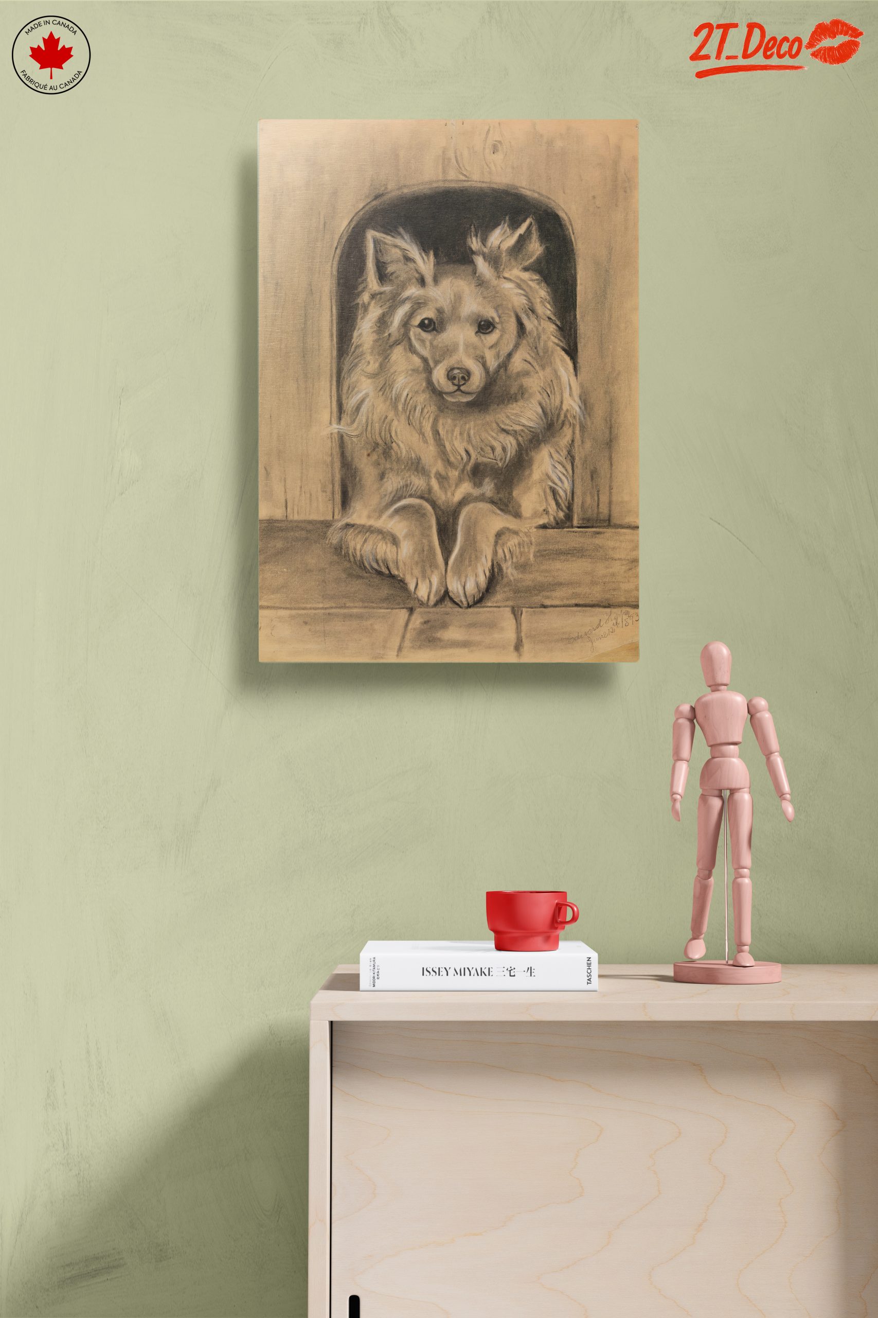 Charming Dog Portrait Artwork - Image 14