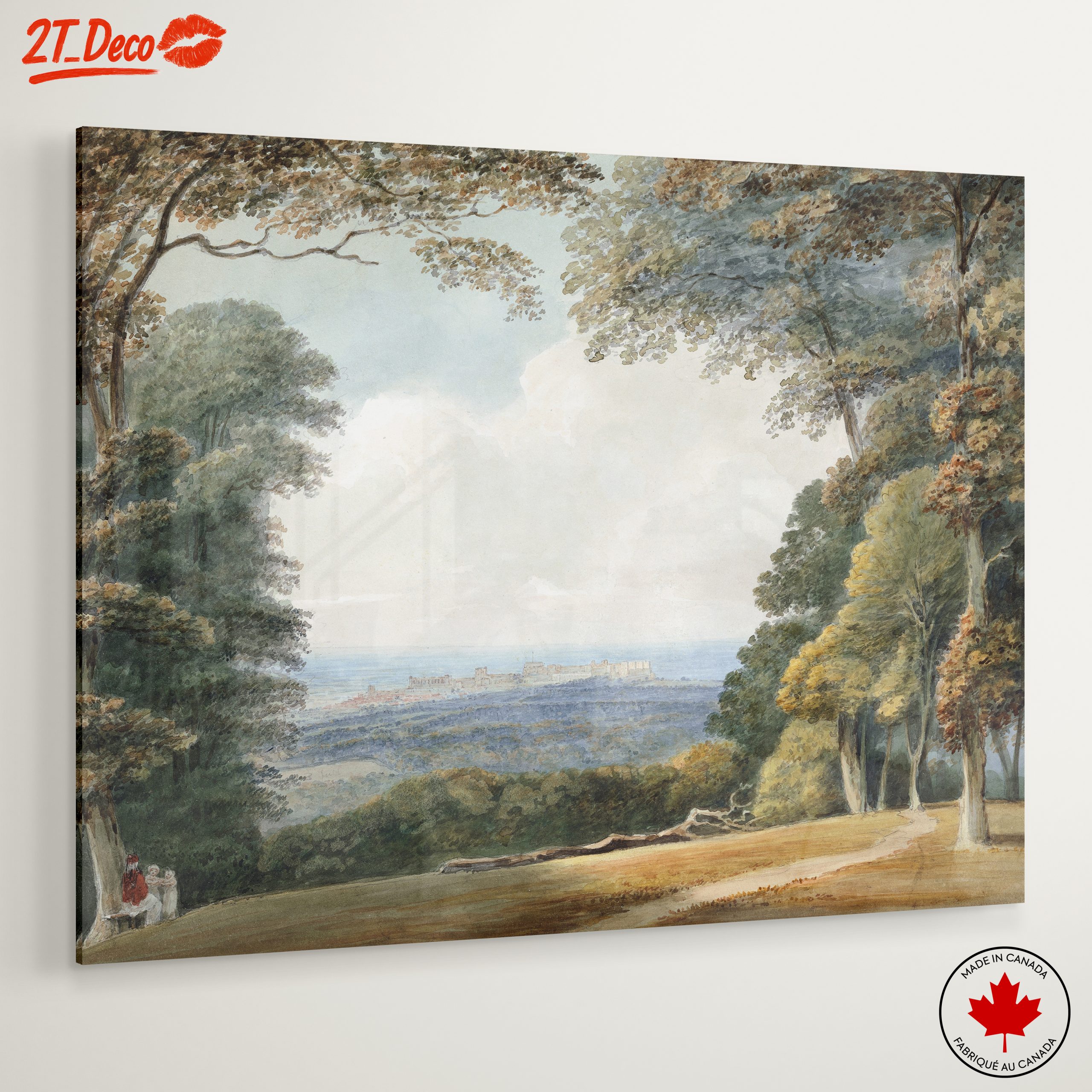 Serene Nature Landscape with Trees 2 - Image 6