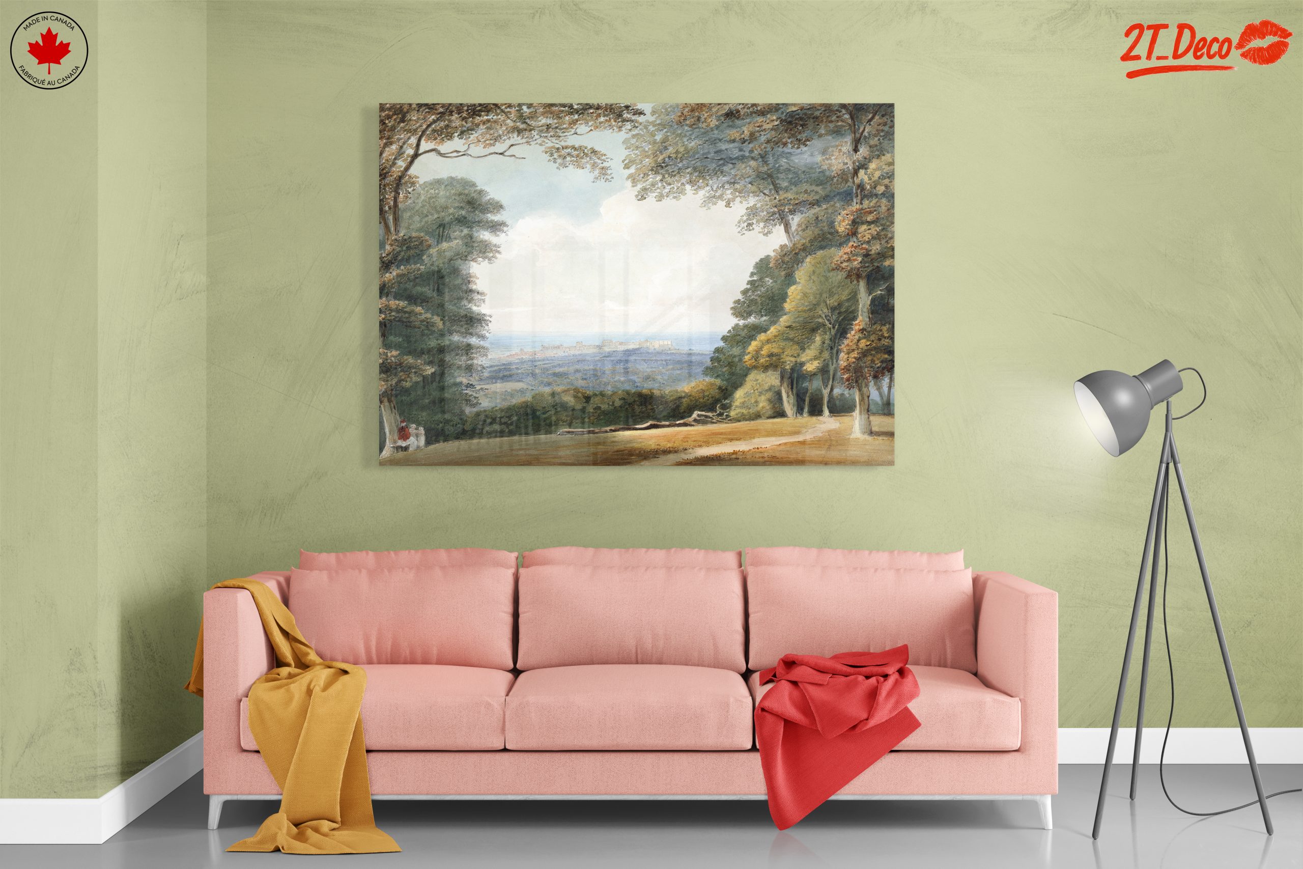 Serene Nature Landscape with Trees 2 - Image 7