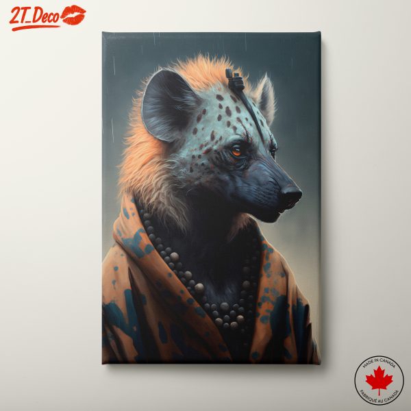 Artistic Hyena Character Portrait