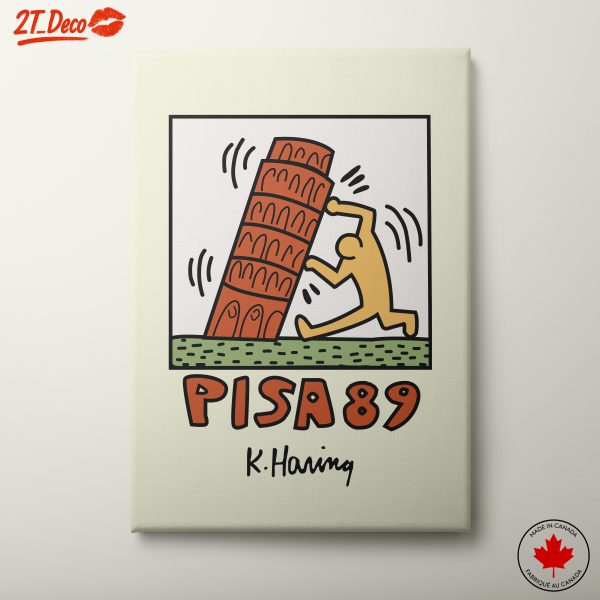 Pisa 89 Art by Keith Haring