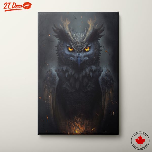 Majestic Fantasy Owl Artwork