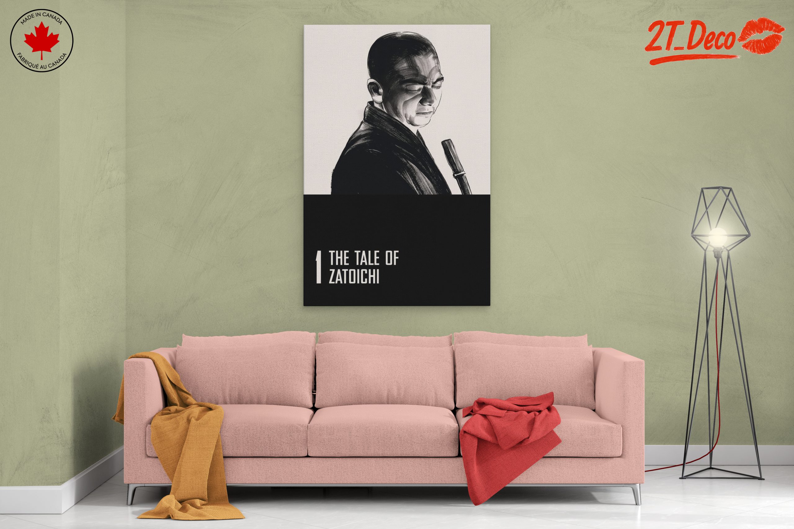 Zatoichi Character Art in Bold Style - Image 2
