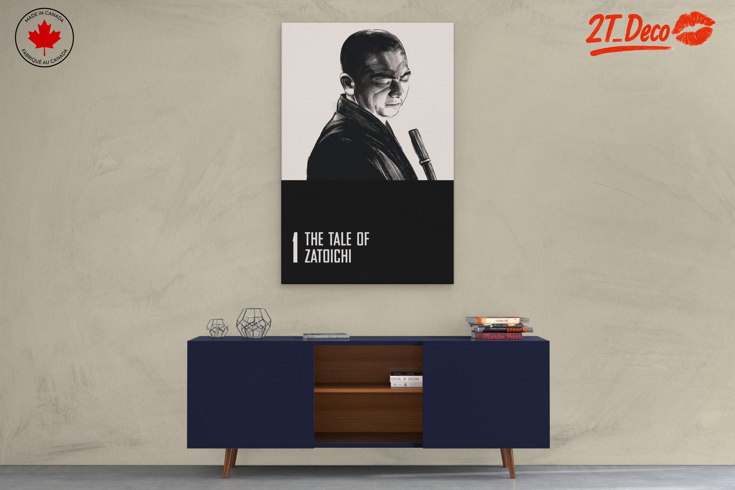 Zatoichi Character Art in Bold Style - Image 3