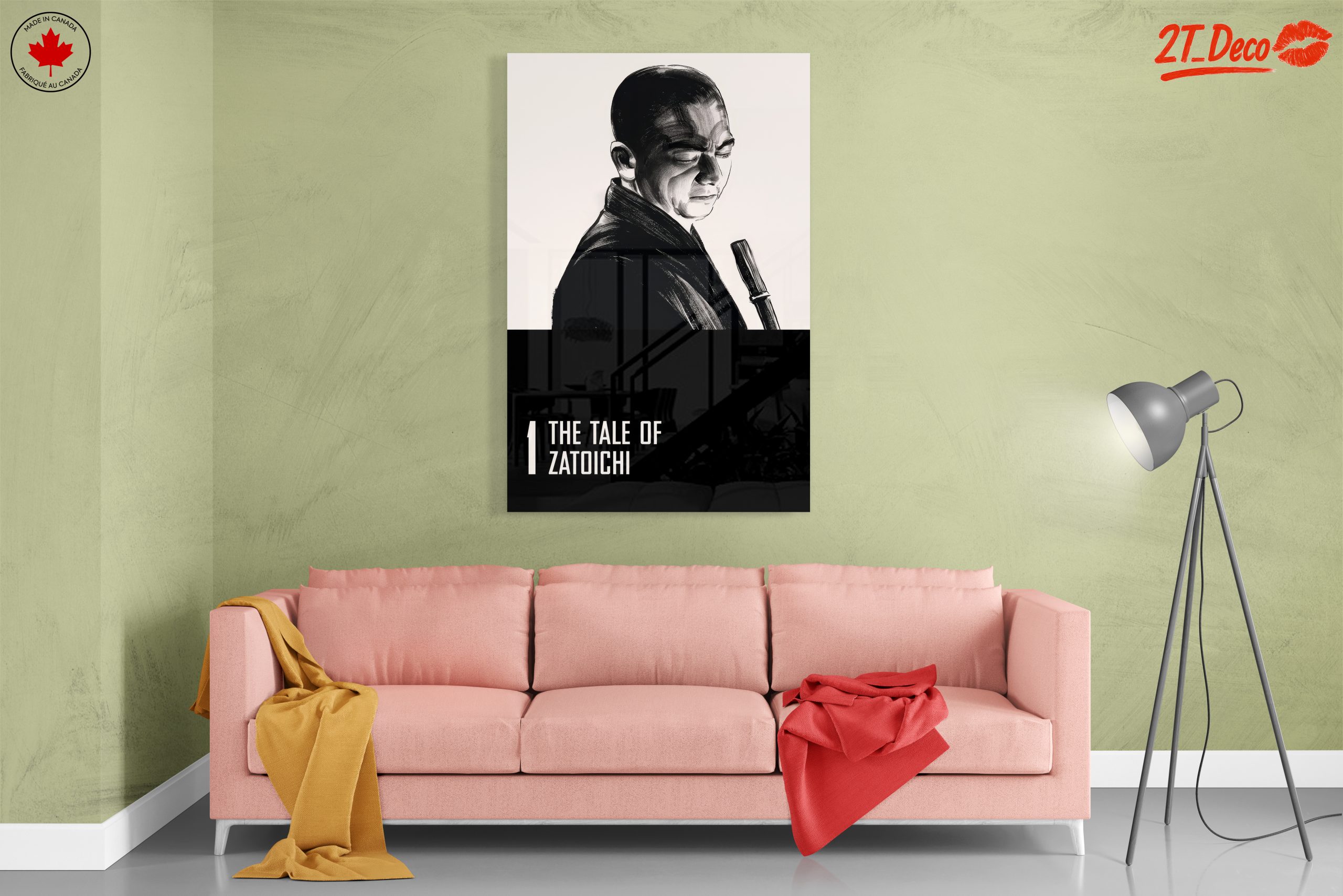 Zatoichi Character Art in Bold Style - Image 7