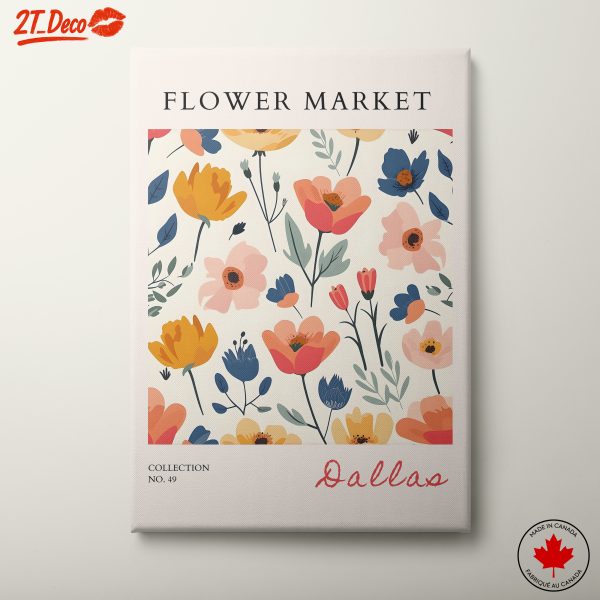 Colorful Floral Market Design