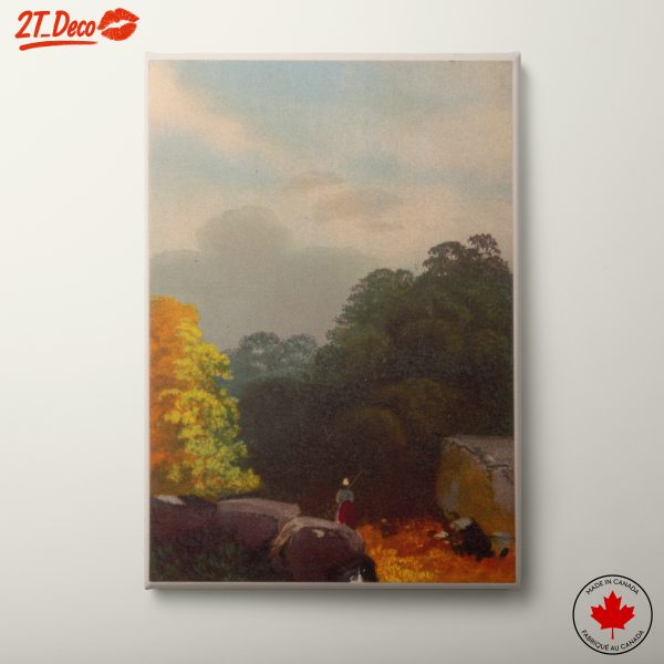 Serene Nature Landscape with Figure 2